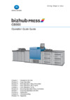 Konica Minolta bizhub PRESS C8000e Инструкция по эксплуатации