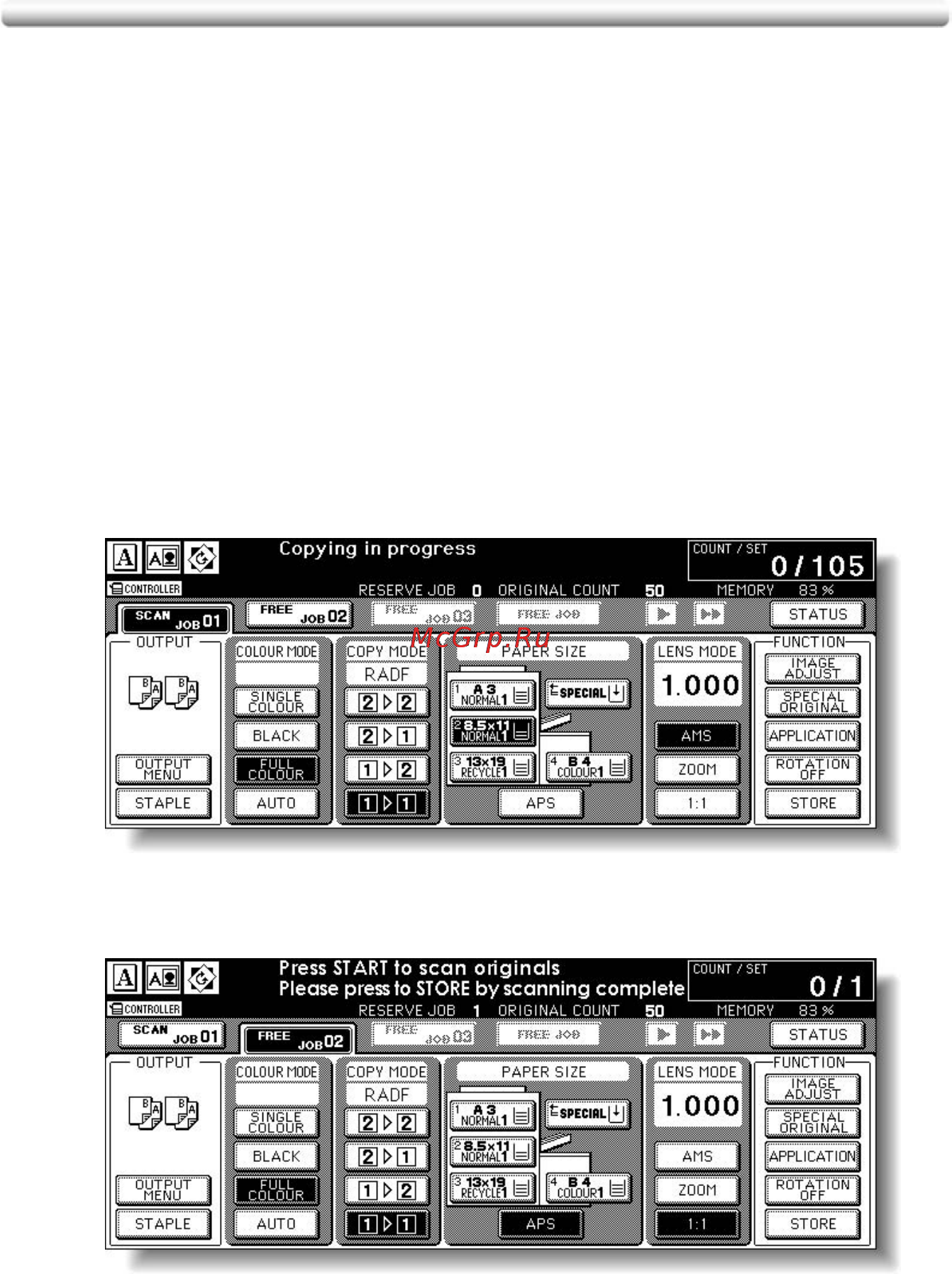 Konica Minolta bizhub PRO C500 [106/466] To set next copying job reserve