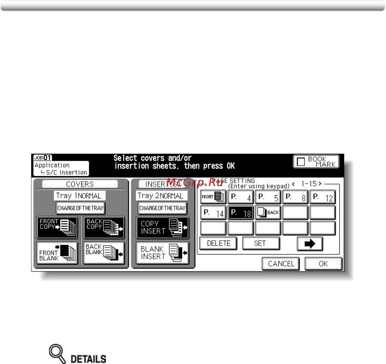 Konica Minolta bizhub PRO C500 [262/466] Inserting sheets and covers sheet cover insertion