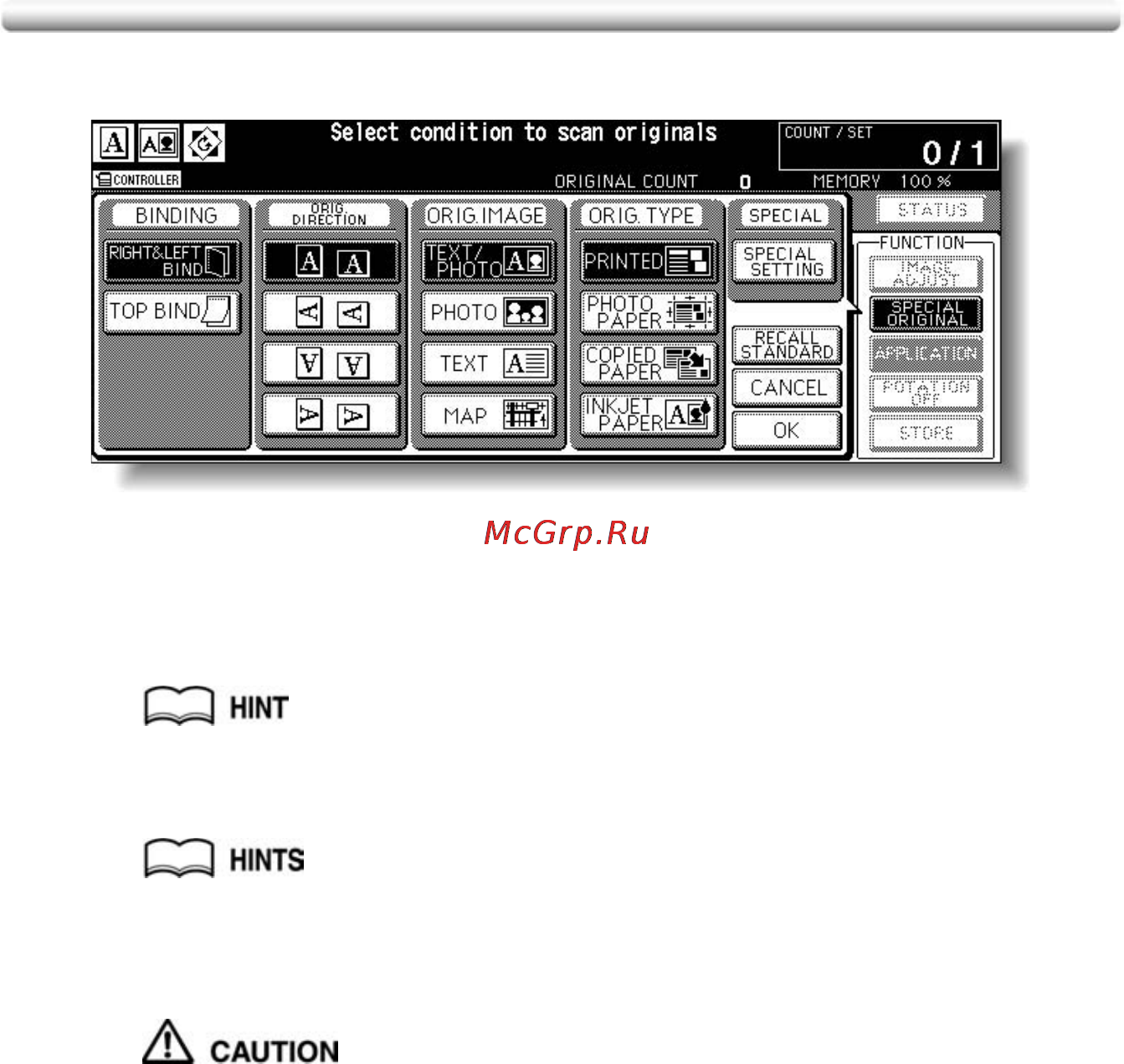 Konica Minolta bizhub PRO C500 [269/466] Lay out several pages onto one sheet combination