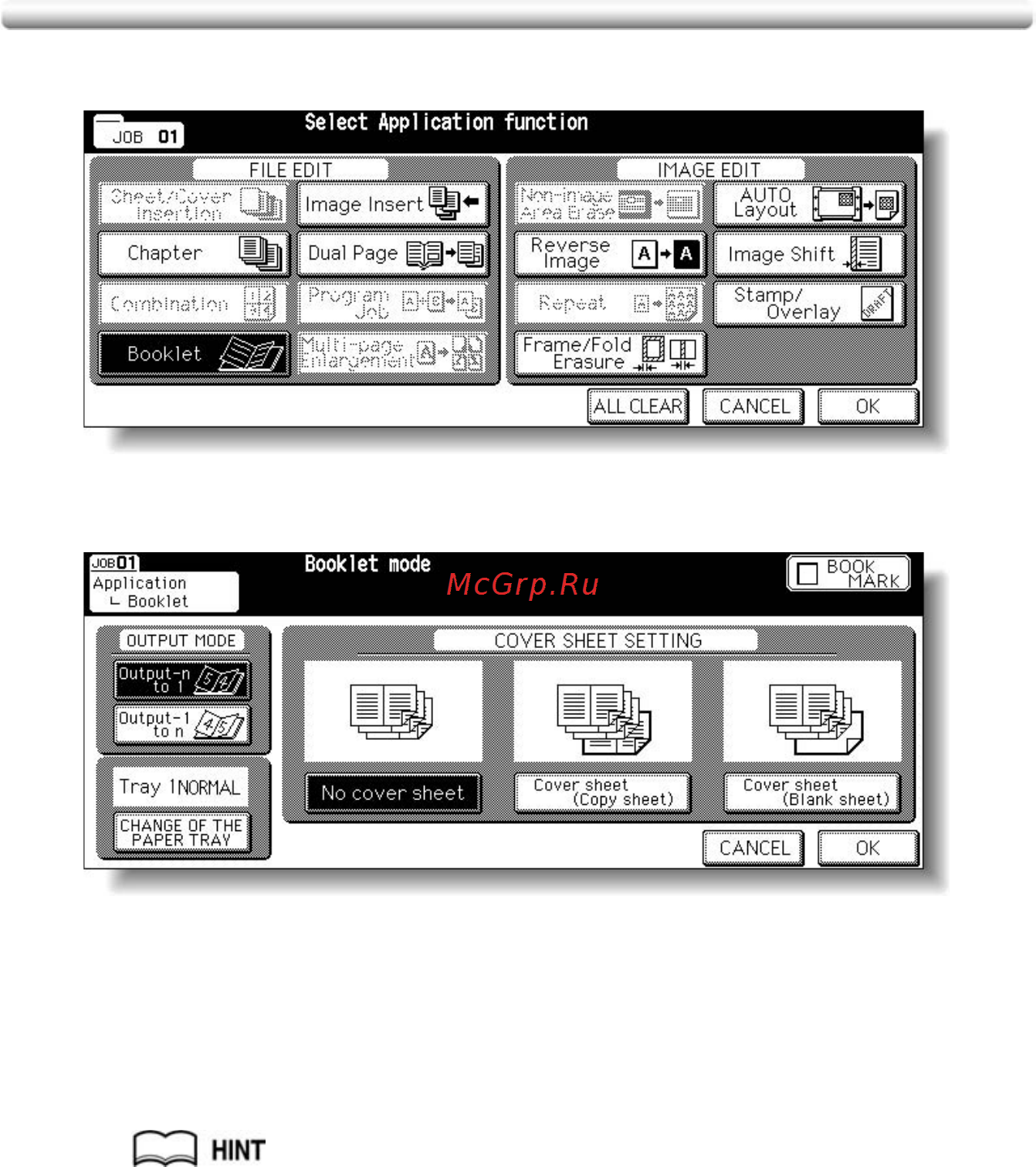 Konica Minolta bizhub PRO C500 [272/466] Making a multiple page signature booklet booklet