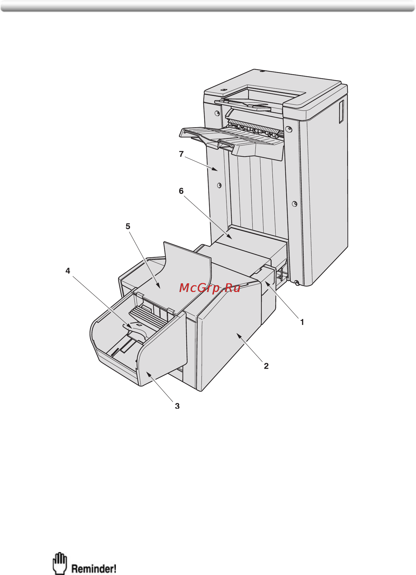 Konica Minolta bizhub PRO C500 [46/466] Tu 109 trimmer unit