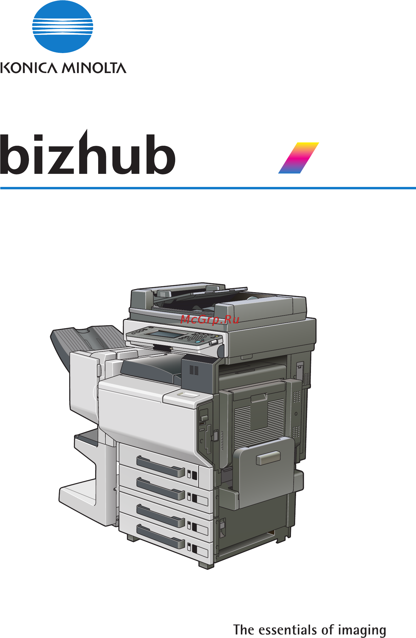 Konica Minolta bizhub C351 Инструкция по эксплуатации онлайн