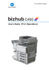 Konica Minolta bizhub C450 Инструкция по эксплуатации