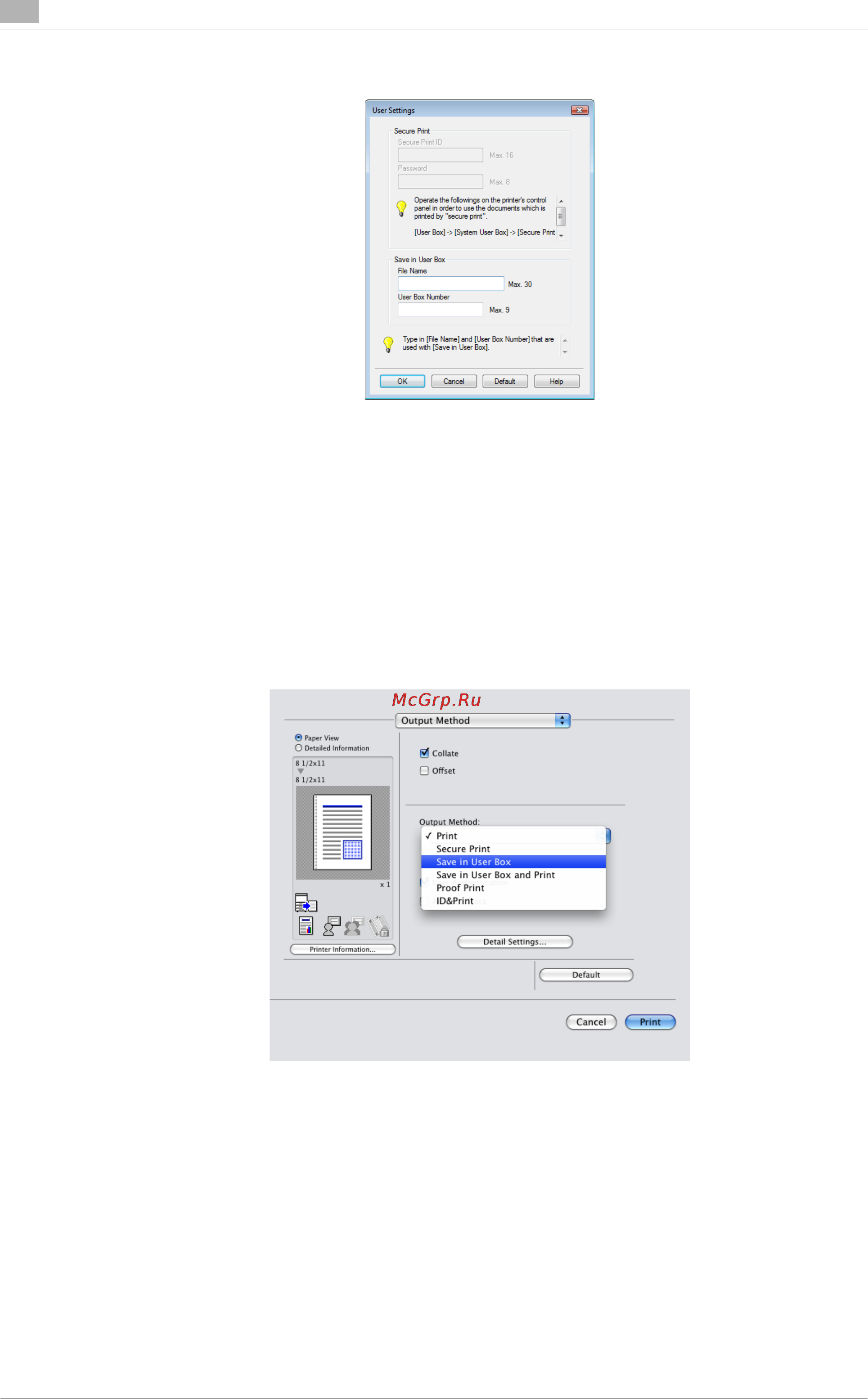 Konica Minolta bizhub C652DS [172/340] For mac os x