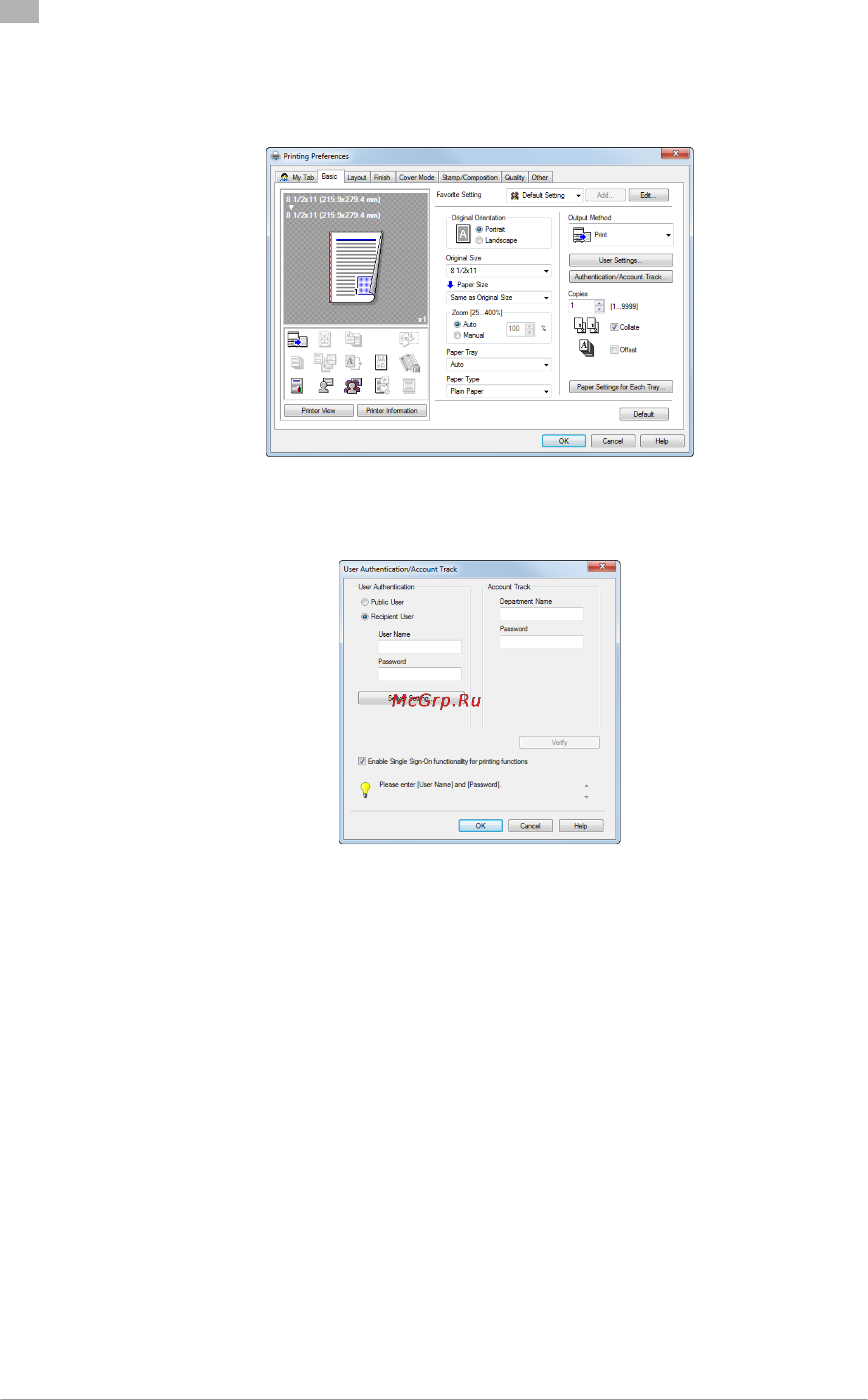 Konica Minolta bizhub C754 [102/284] Printing procedure