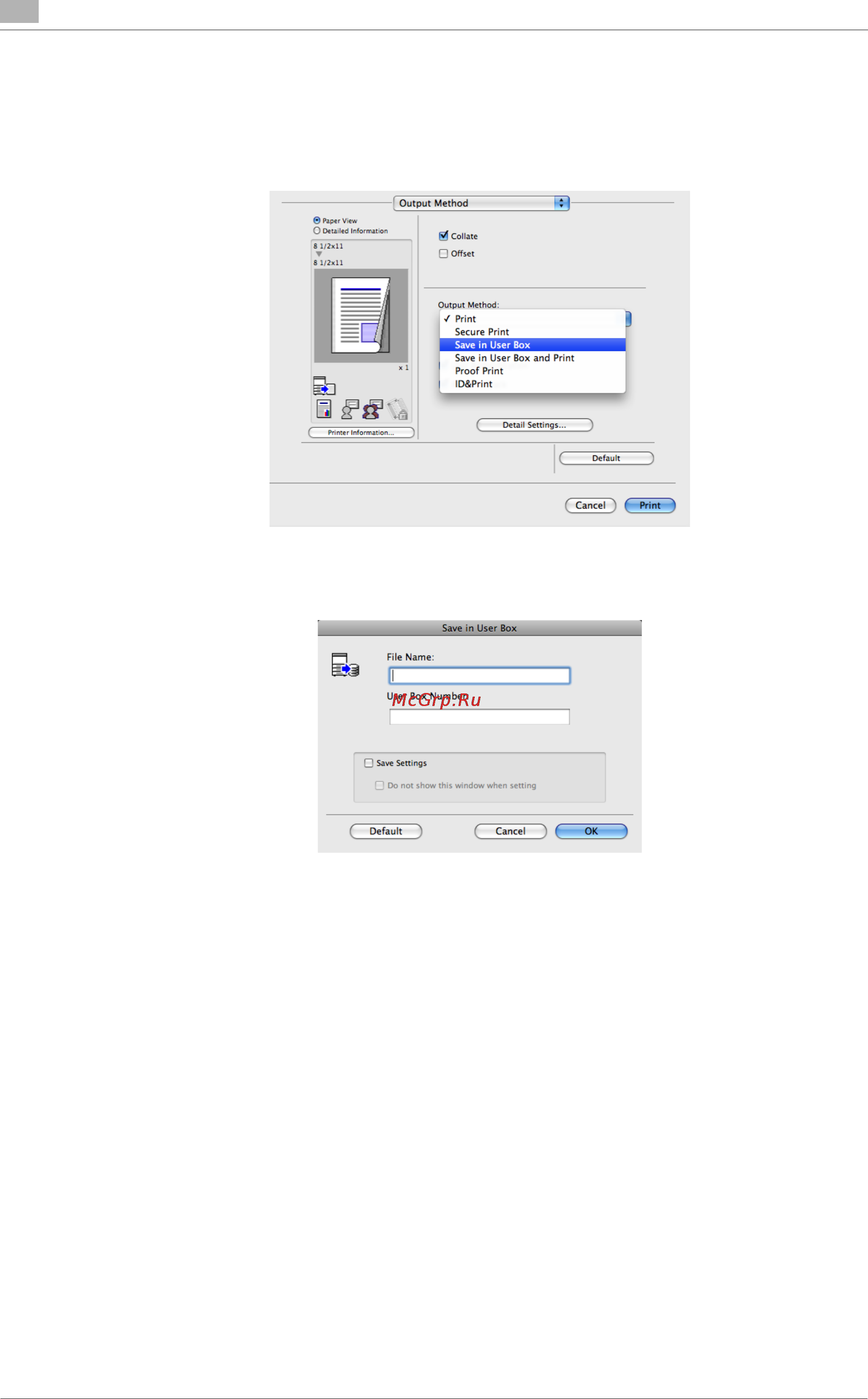 Konica Minolta bizhub C754 [198/284] How to print from the computer