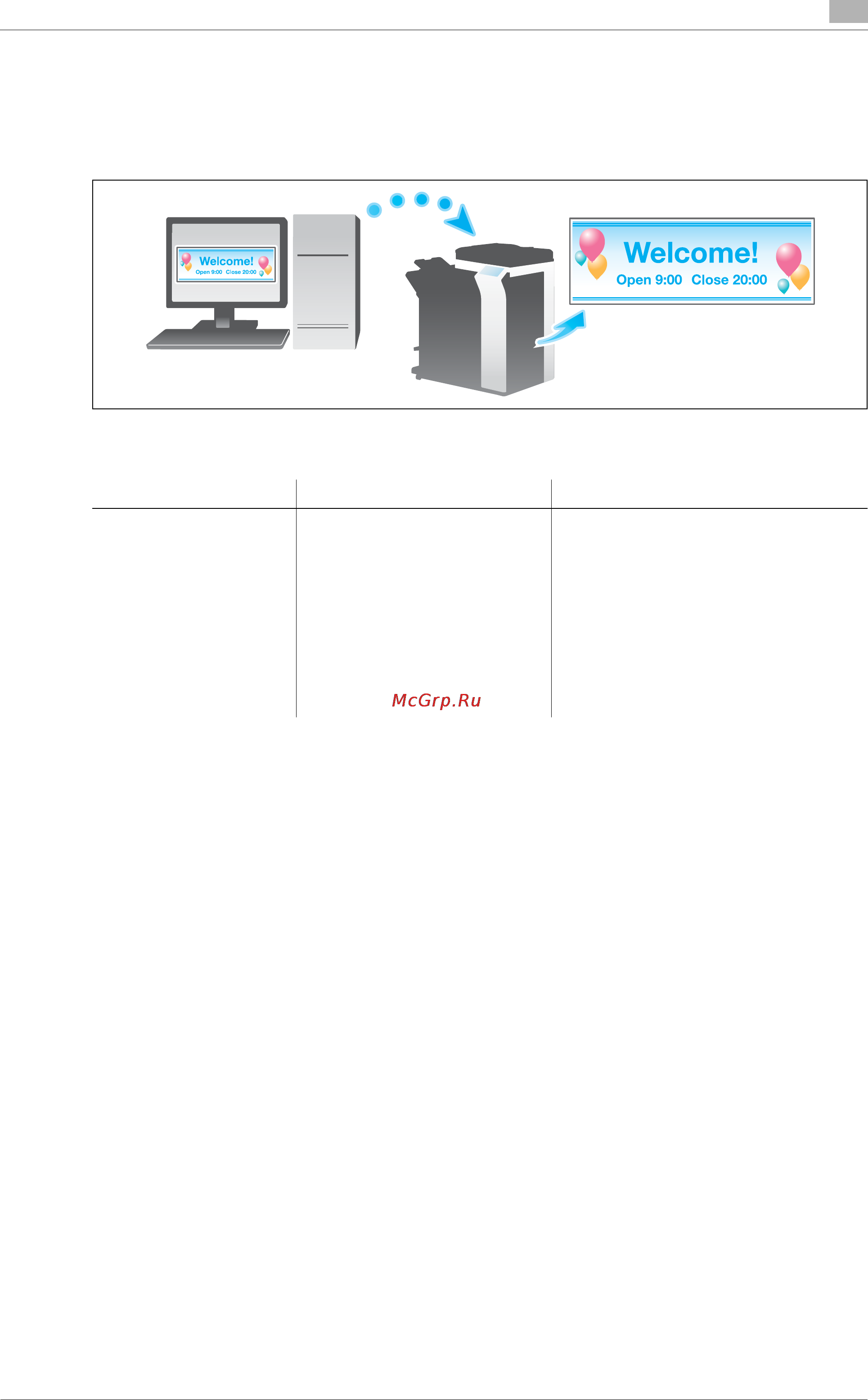 Konica Minolta bizhub C754 [205/284] Printing on banner paper