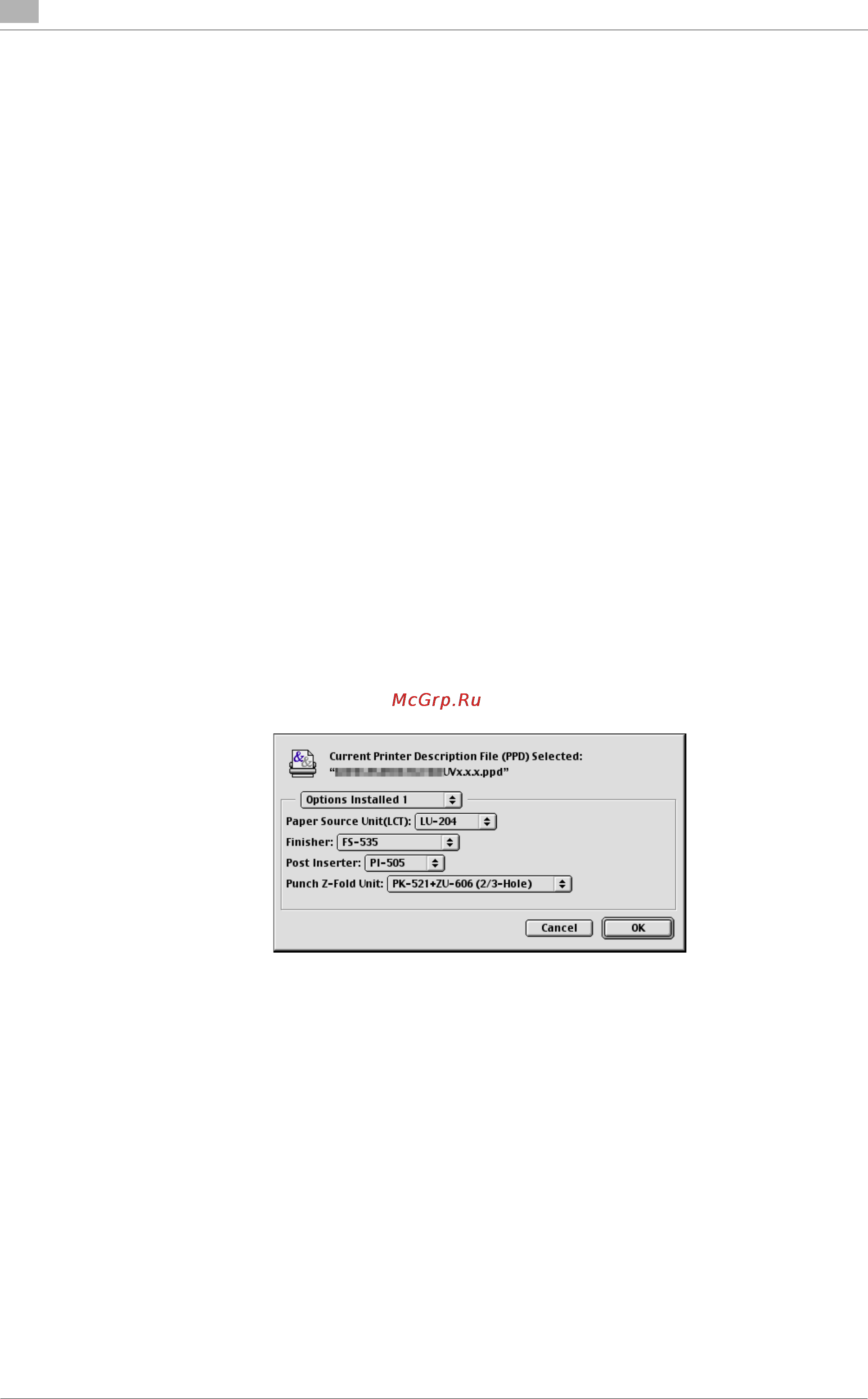 Konica Minolta bizhub C754 [236/284] Setting the connection via appletalk