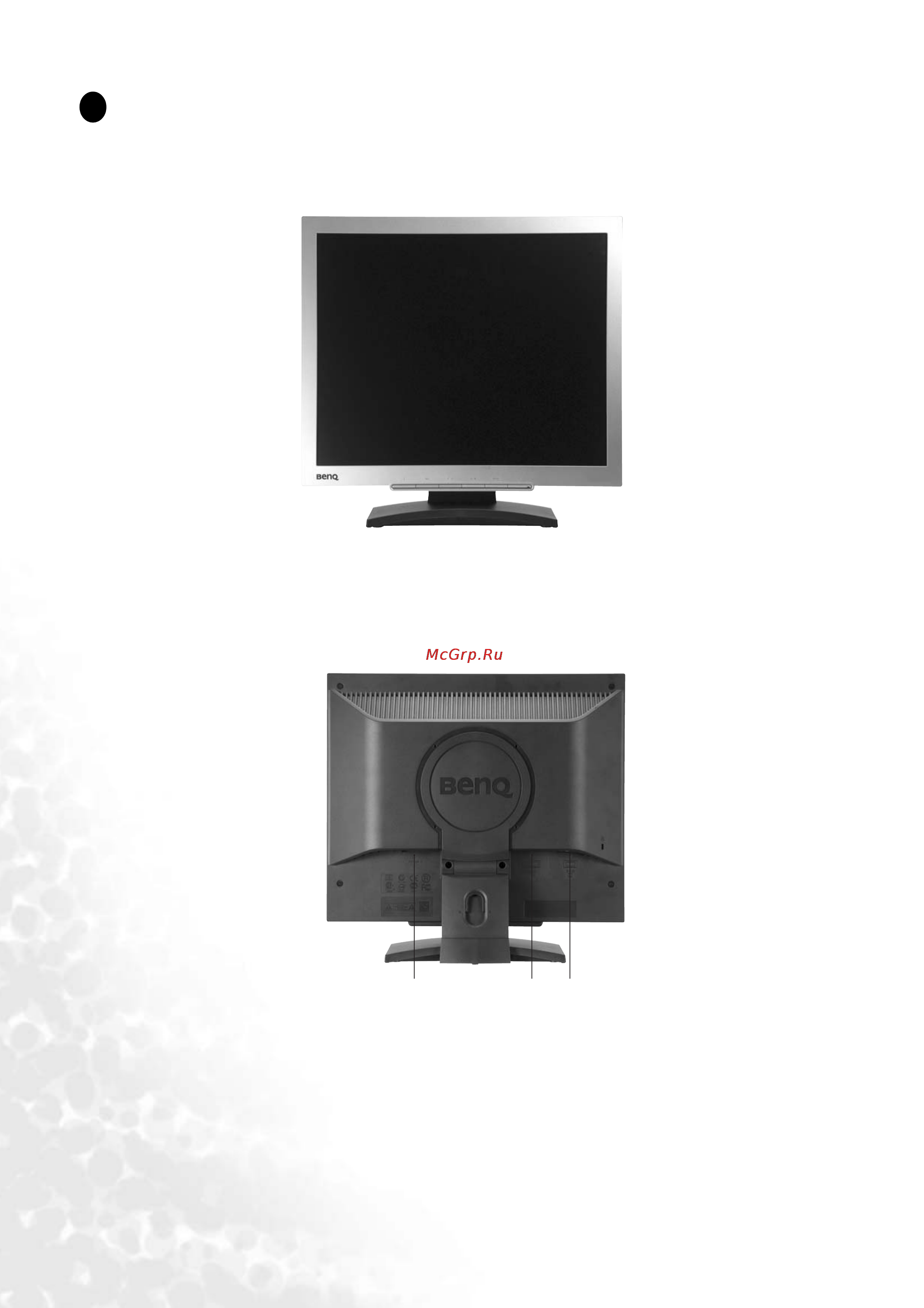 Benq FP71G+S [5/35] Front view