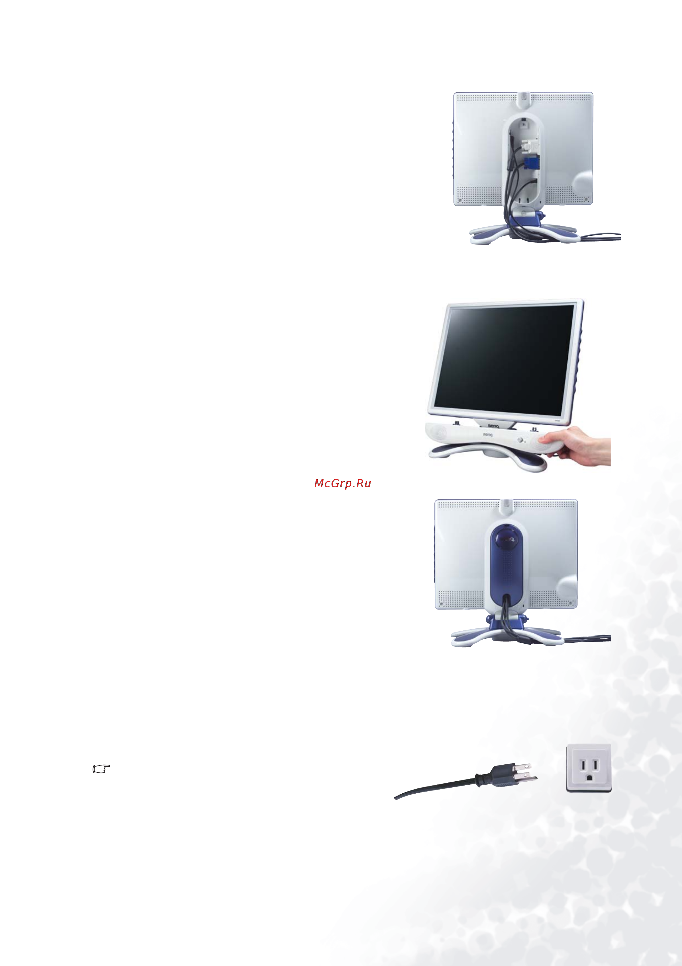 Benq FP783 [11/36] Fit the optional speaker unit