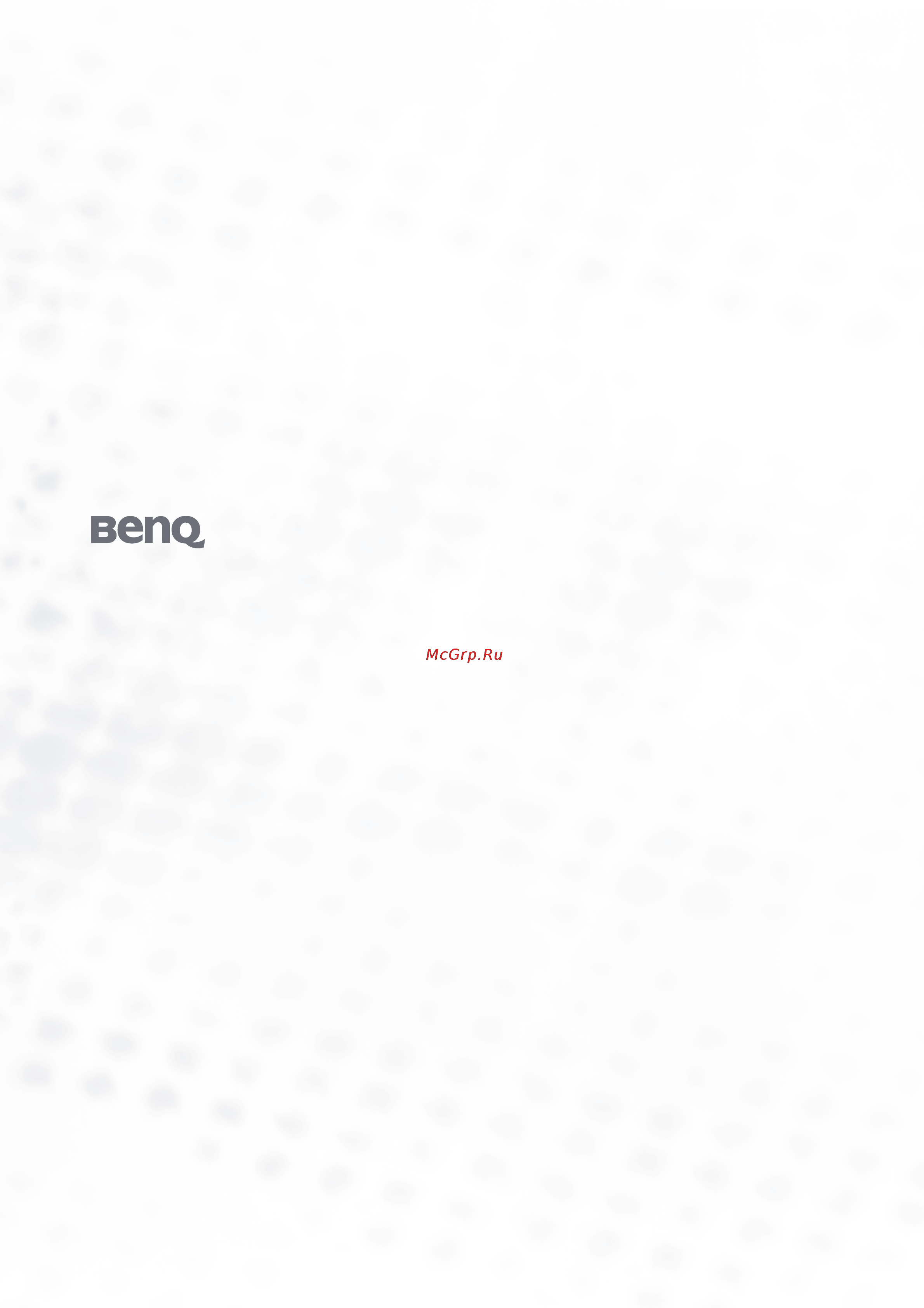 Benq FP91V Инструкция по эксплуатации онлайн