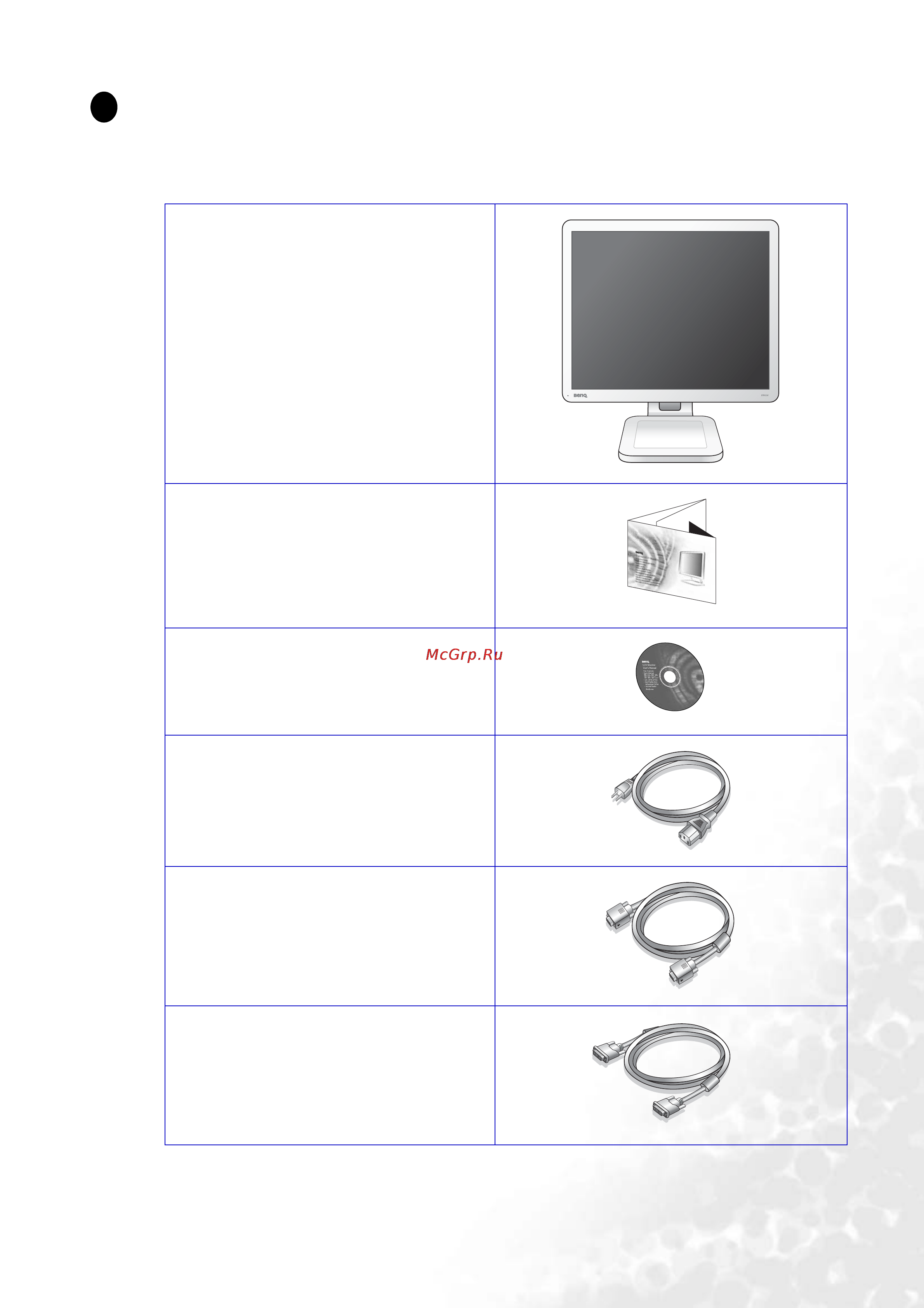 Benq FP93V [5/35] Getting started