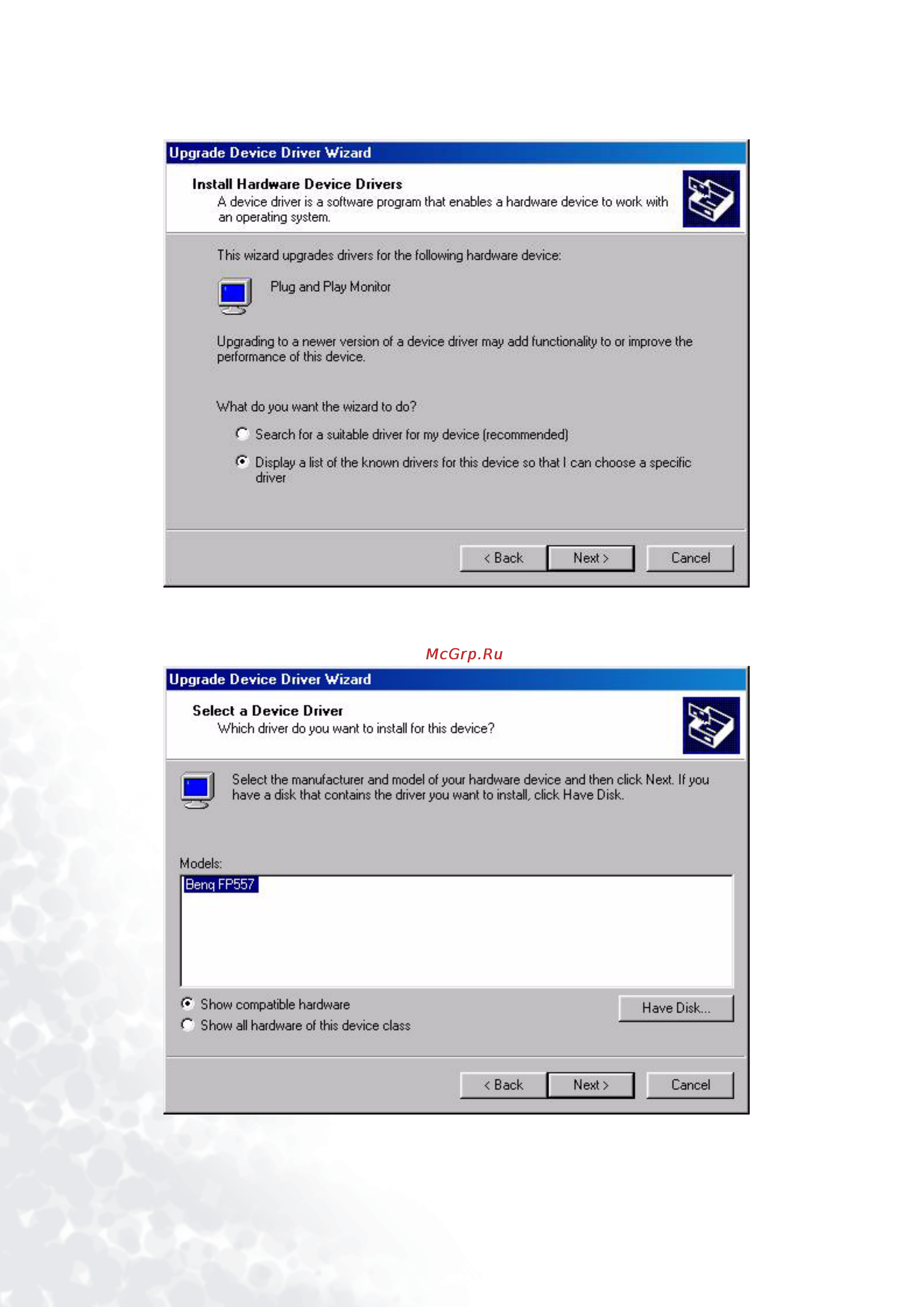 Benq FP992 Инструкция по эксплуатации онлайн [24/54] 115854