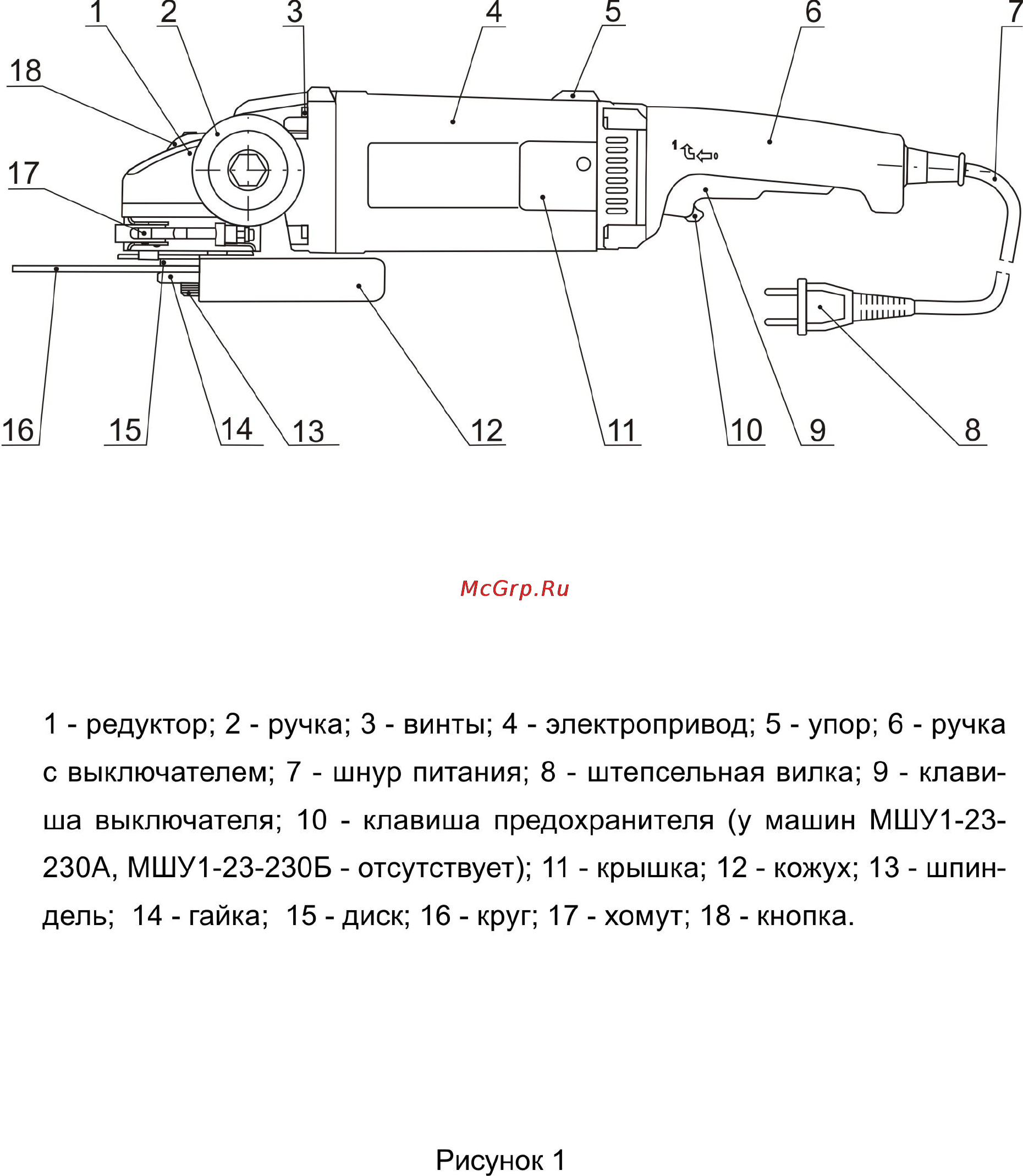 Фиолент МШУ1-23-230Б Инструкция по эксплуатации онлайн [5/10] 115973