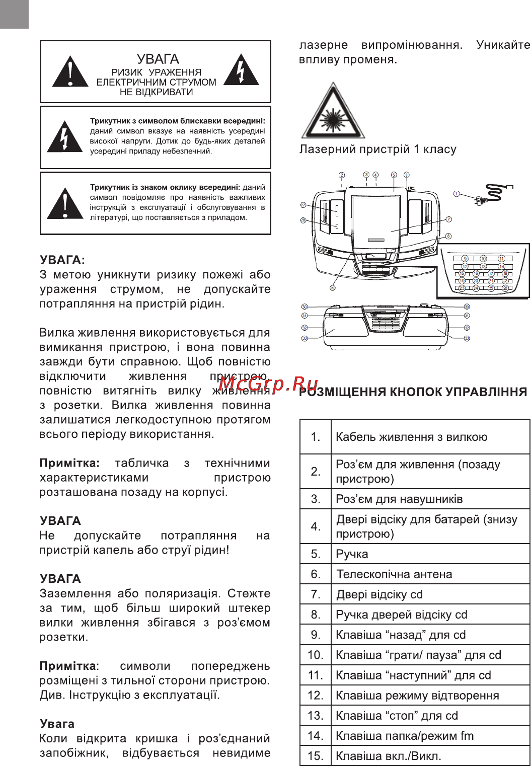 Bravis CD-9900-PM3UC Silver Инструкция по эксплуатации онлайн [2/21] 116239