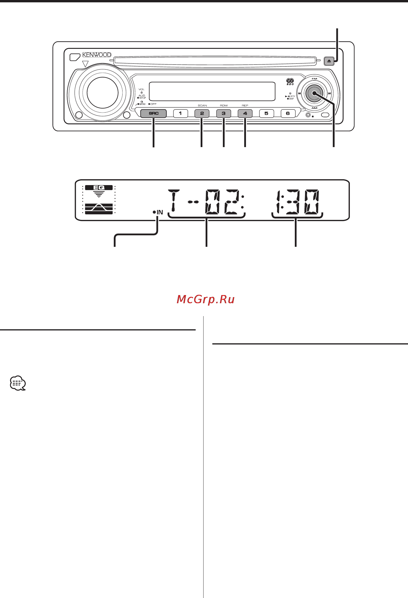 Kenwood KDC-334SAY [15/108] Функции проигрывателя компакт дисков