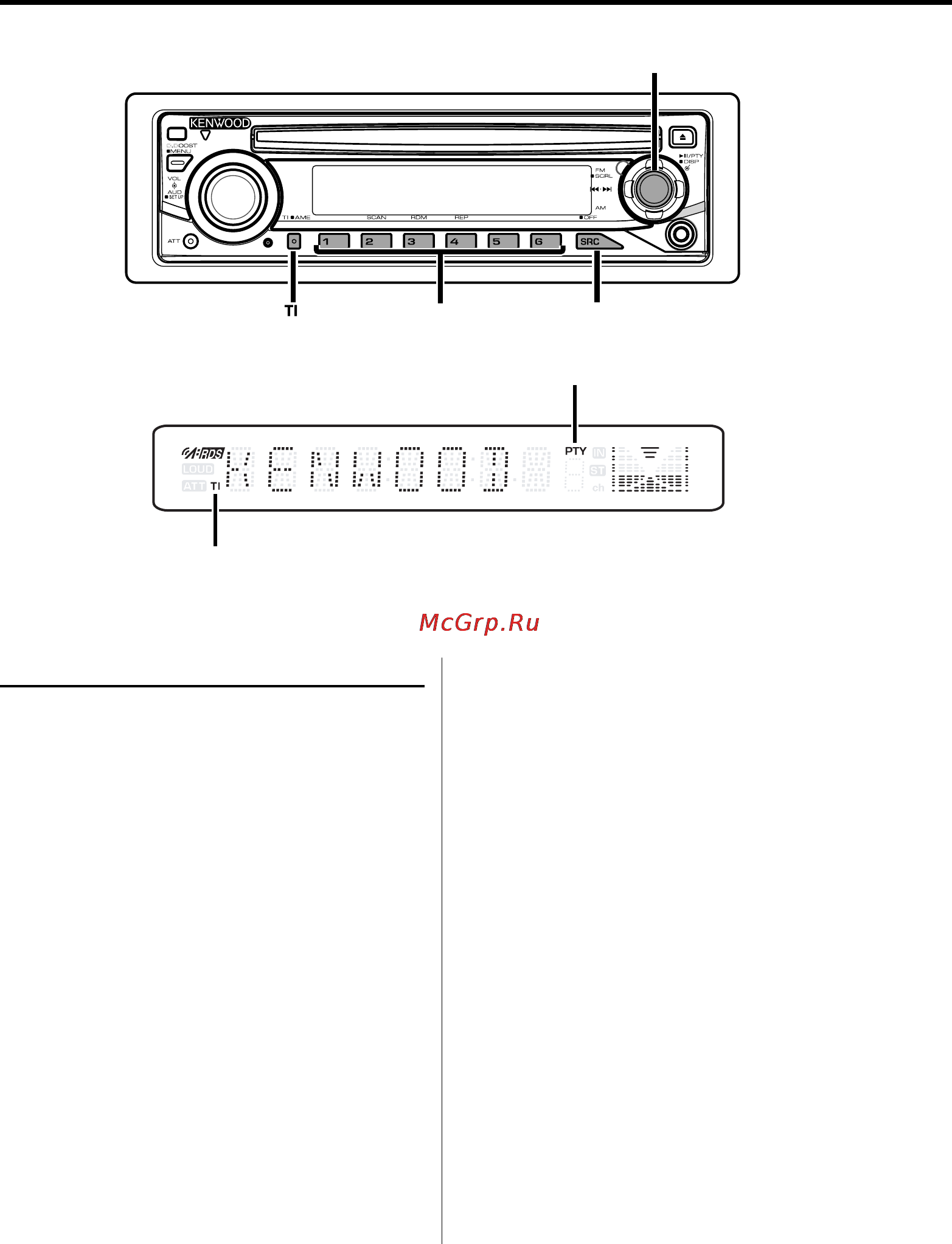 Kenwood KDC-237SAY [12/28] Дорожная информация