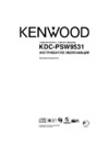 Kenwood KDC-PSW9531Y Инструкция по эксплуатации