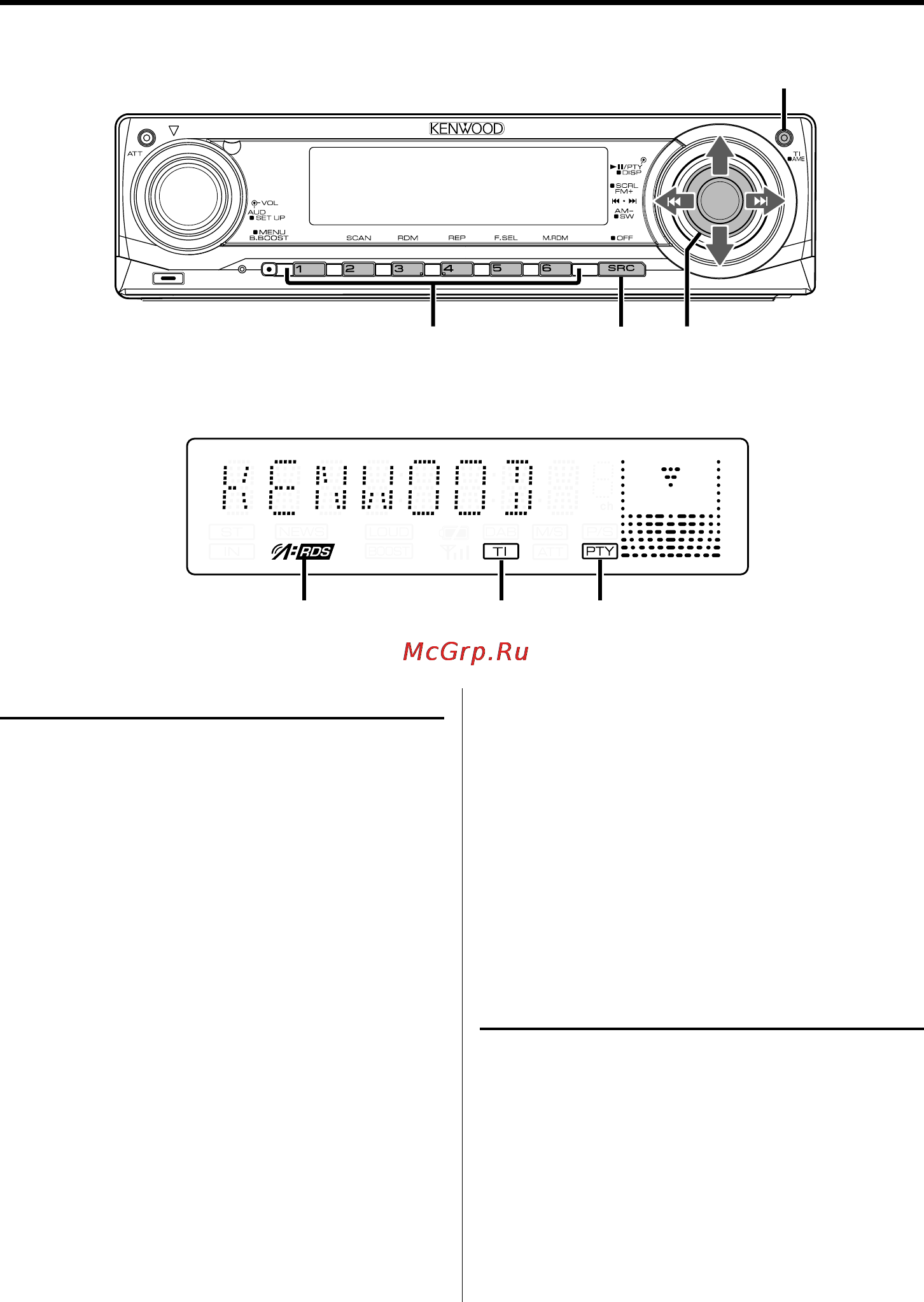 Kenwood KDC-W5137Y [13/36] Функции rds