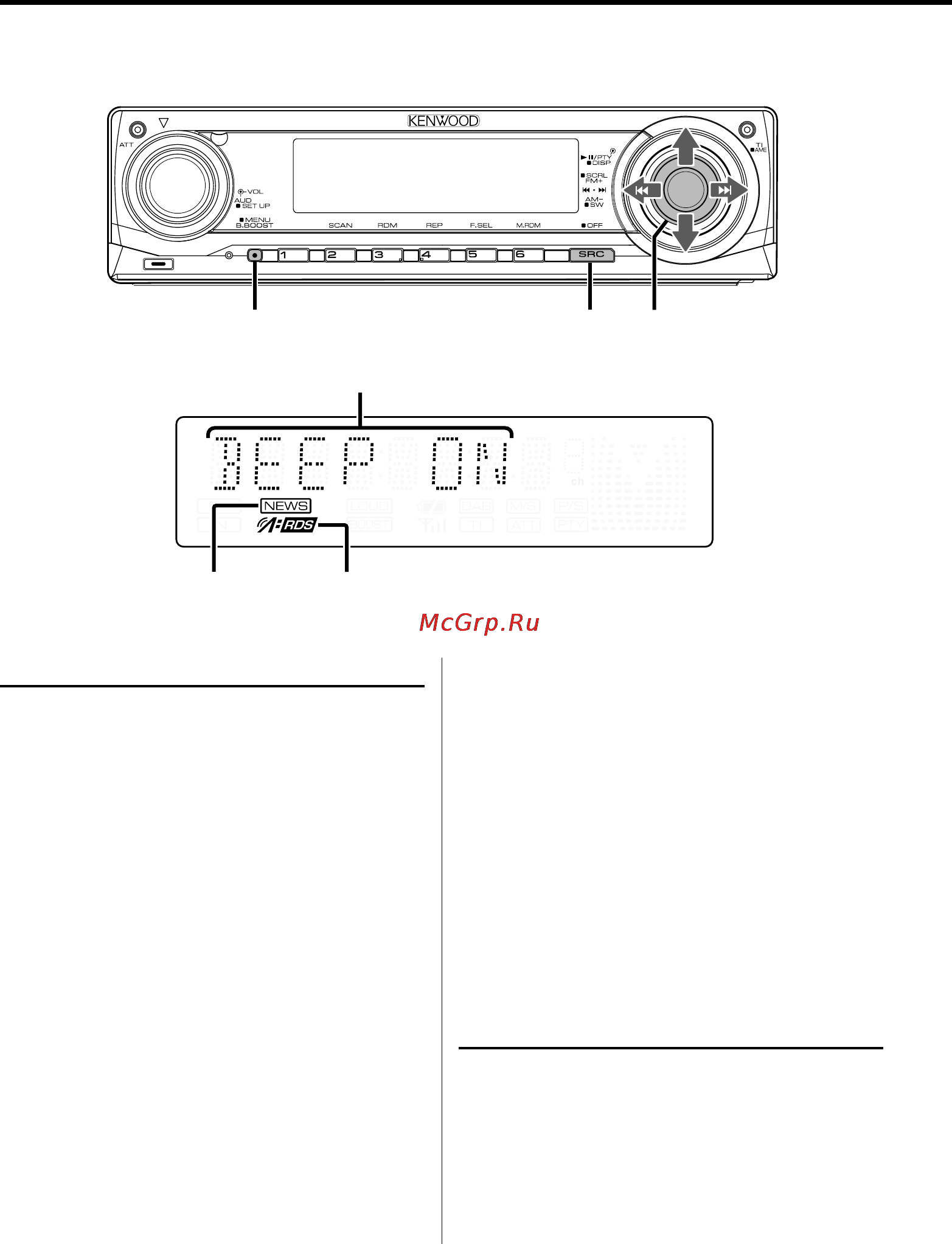 Kenwood KDC-W5137Y [20/36] Система меню