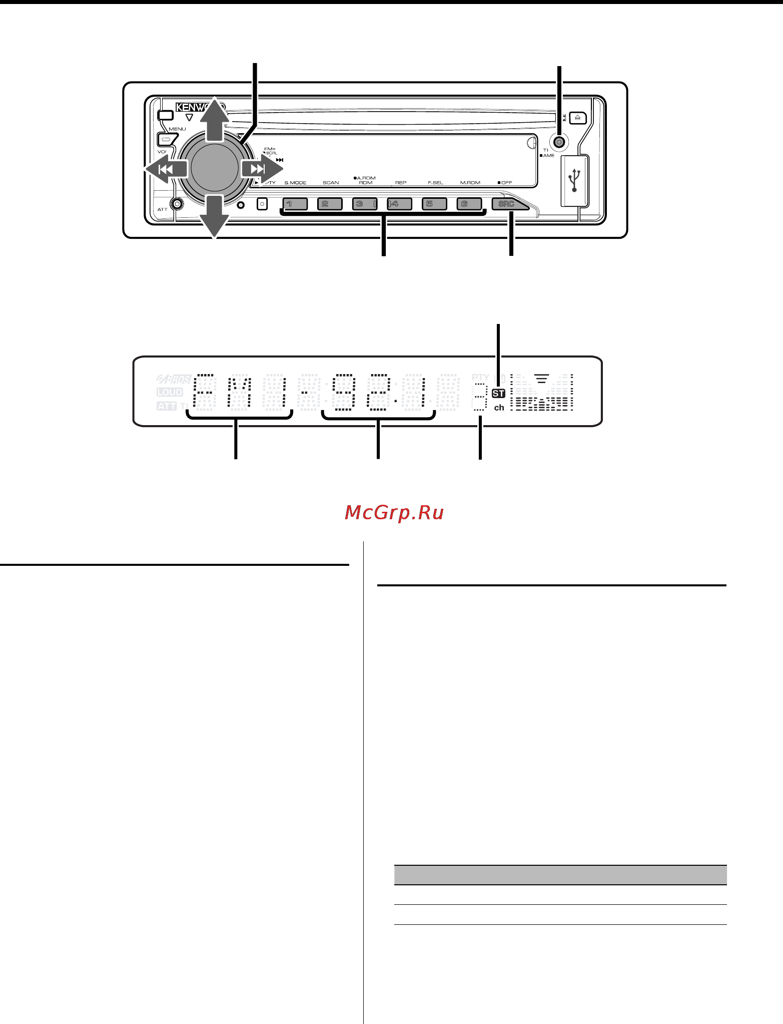 Kenwood KDC-W4537UGY [12/40] Настройка