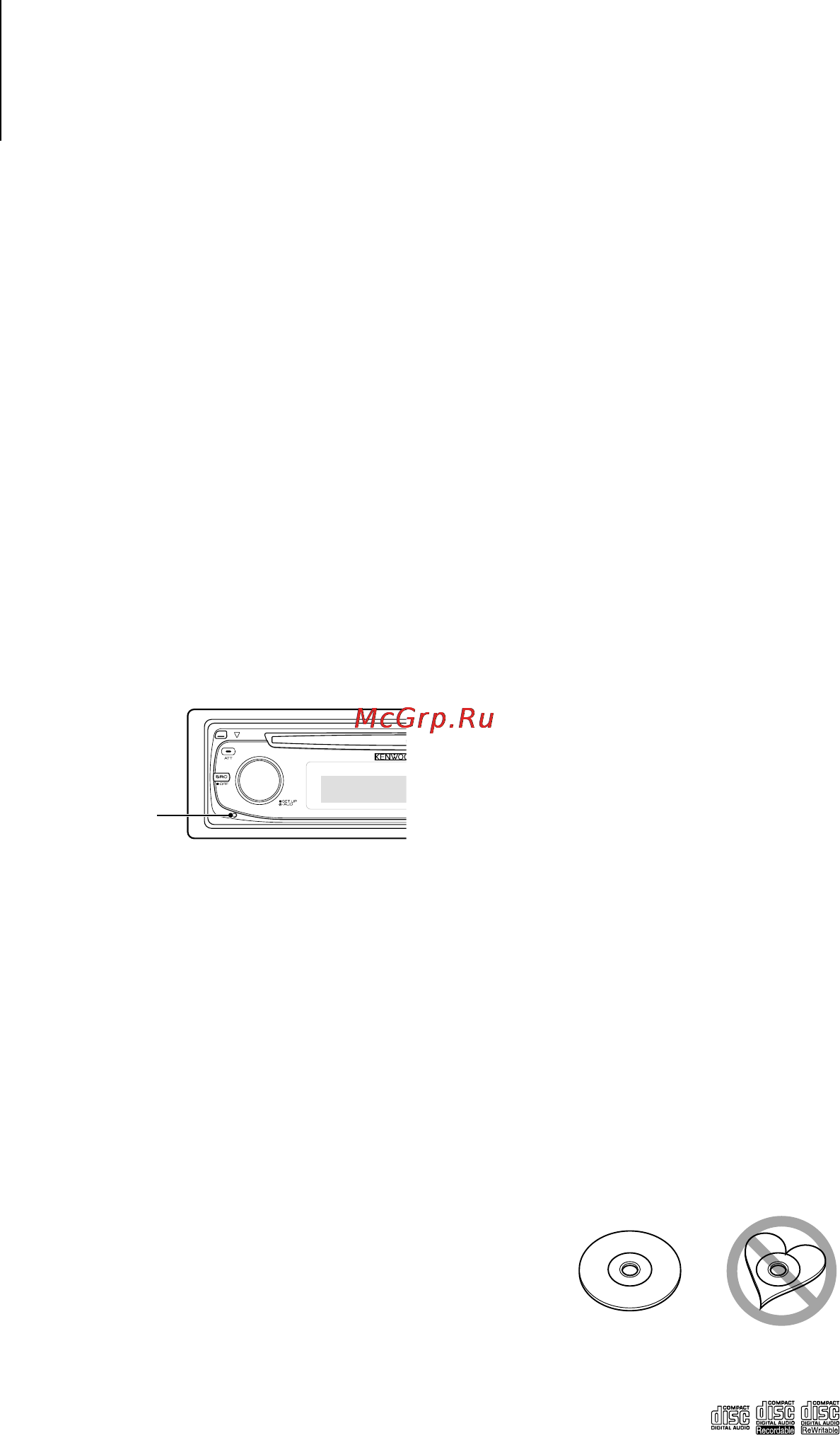 Kenwood KDC-W6041U [3/32] Перед использованием