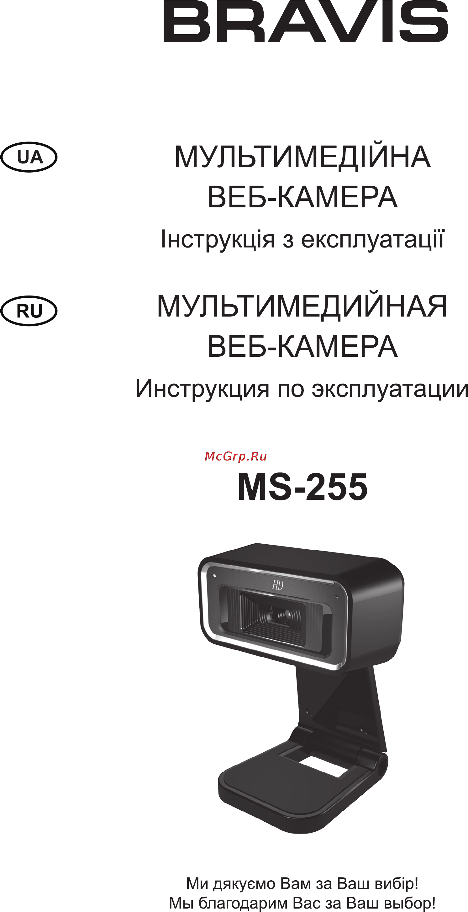 Bravis MS-255 Инструкция по эксплуатации онлайн