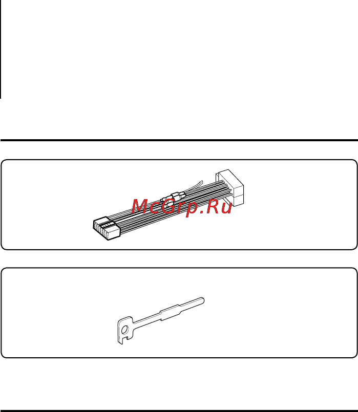 Kenwood KDC-W313AY [15/20] Принадлежности процесс установки