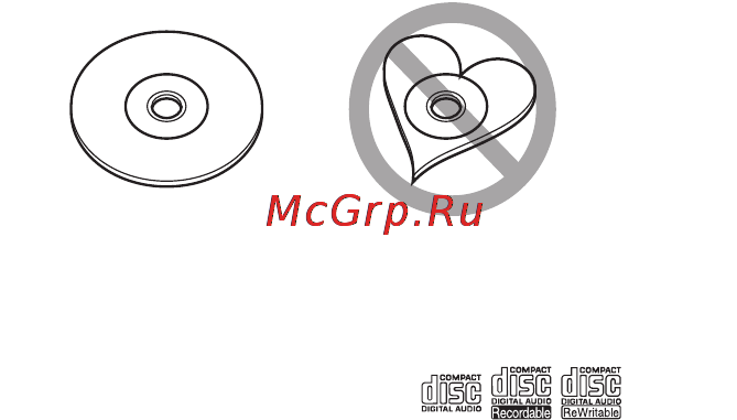 Kenwood KDC-6047U [5/81] Компакт диски которые нельзя использовать
