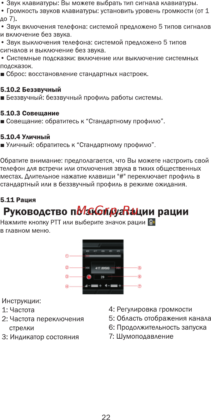 Ginzzu r6 dual, черный с оранжевым [24/30] Руководство по эксплуатации рации
