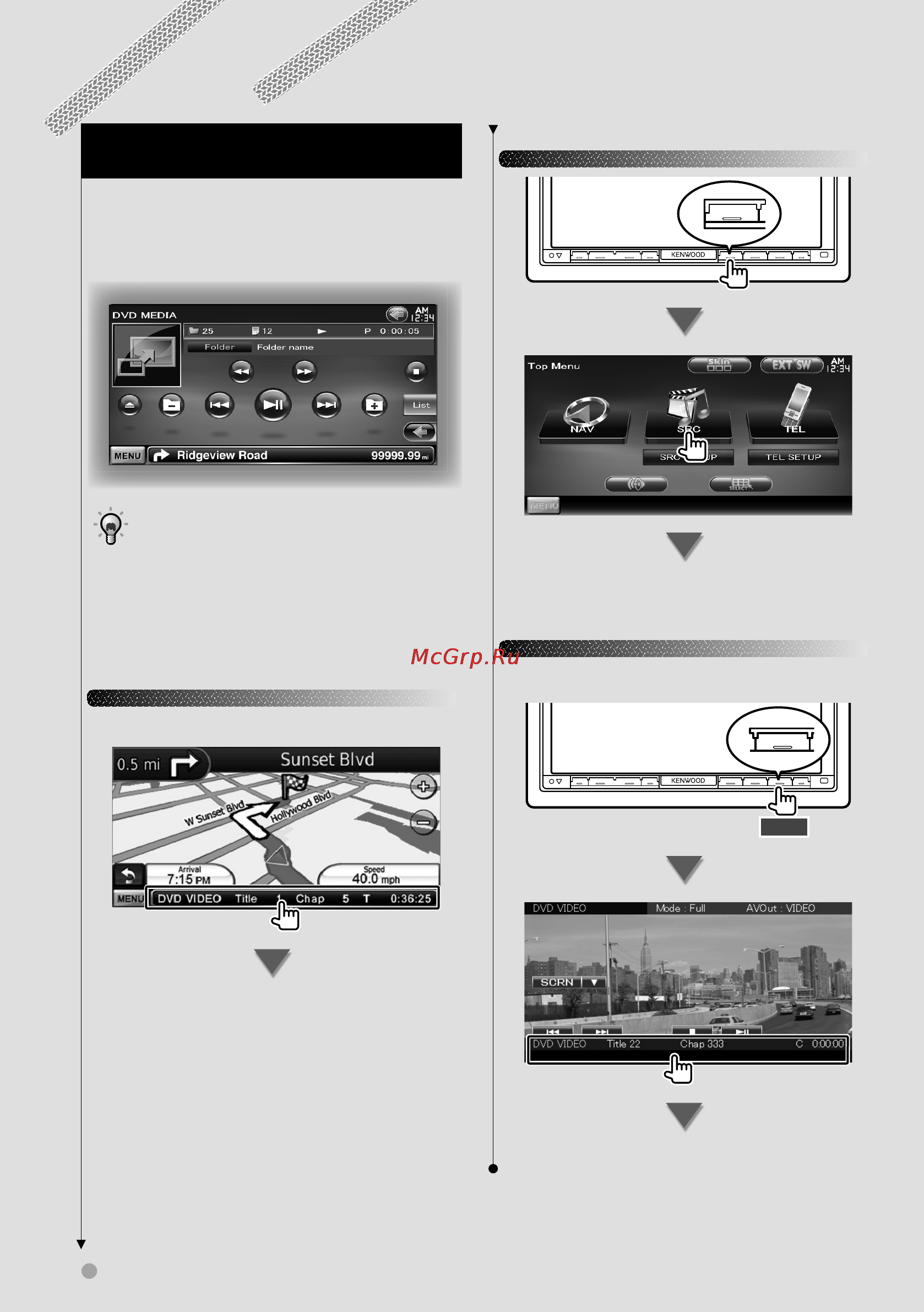 Kenwood DNX9240BT [14/96] Основные принципы работы устройства
