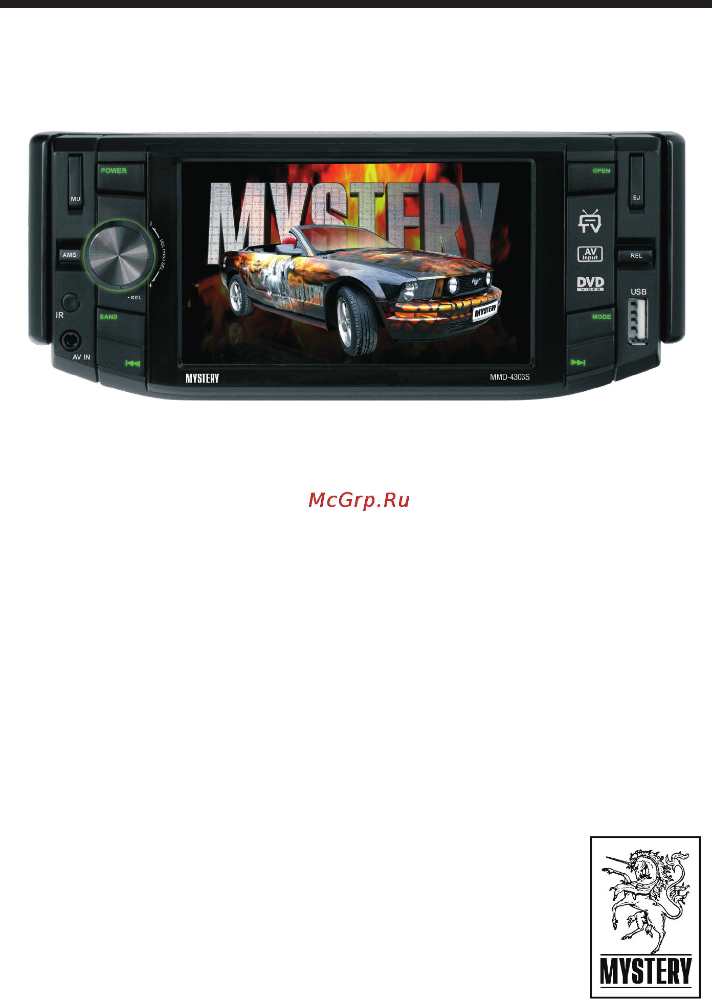 Mystery MMD-4303S Инструкция по эксплуатации онлайн
