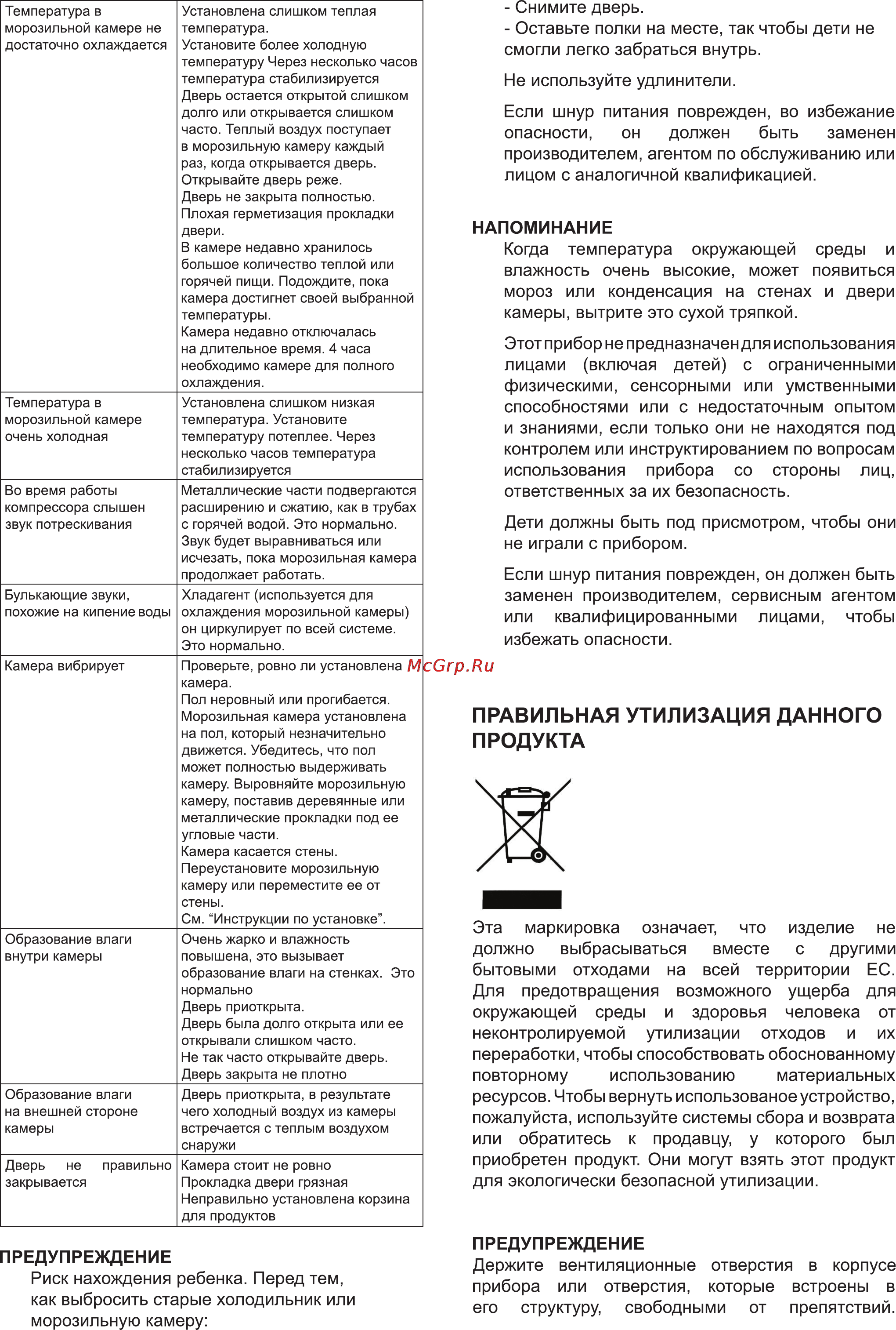 Delfa DCF-198 [10/11] Правильная утилизация данного продукта