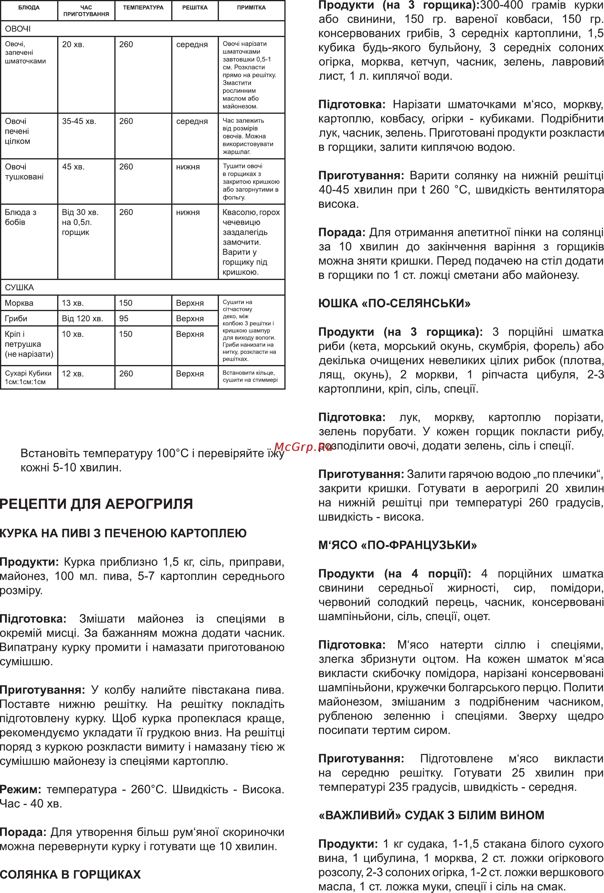 Delfa HT-D11D [7/8] Приготування