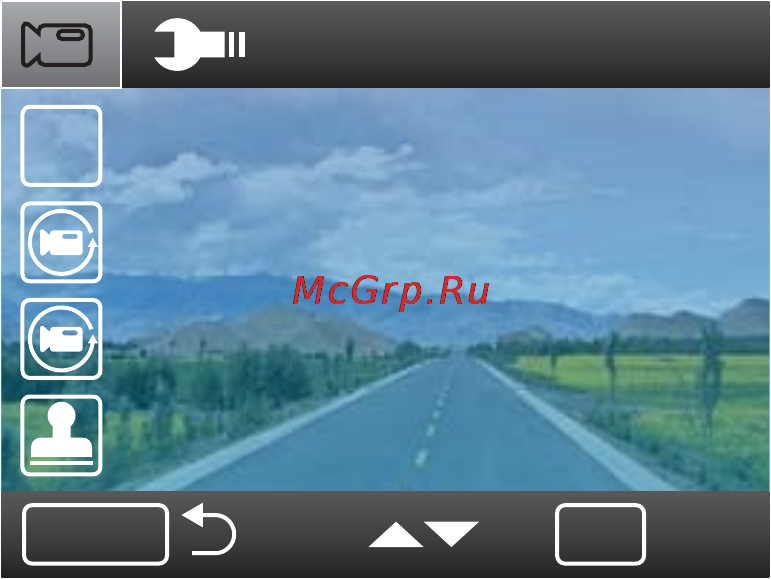 Digma DVR-1000 [10/20] Настройки режима видео