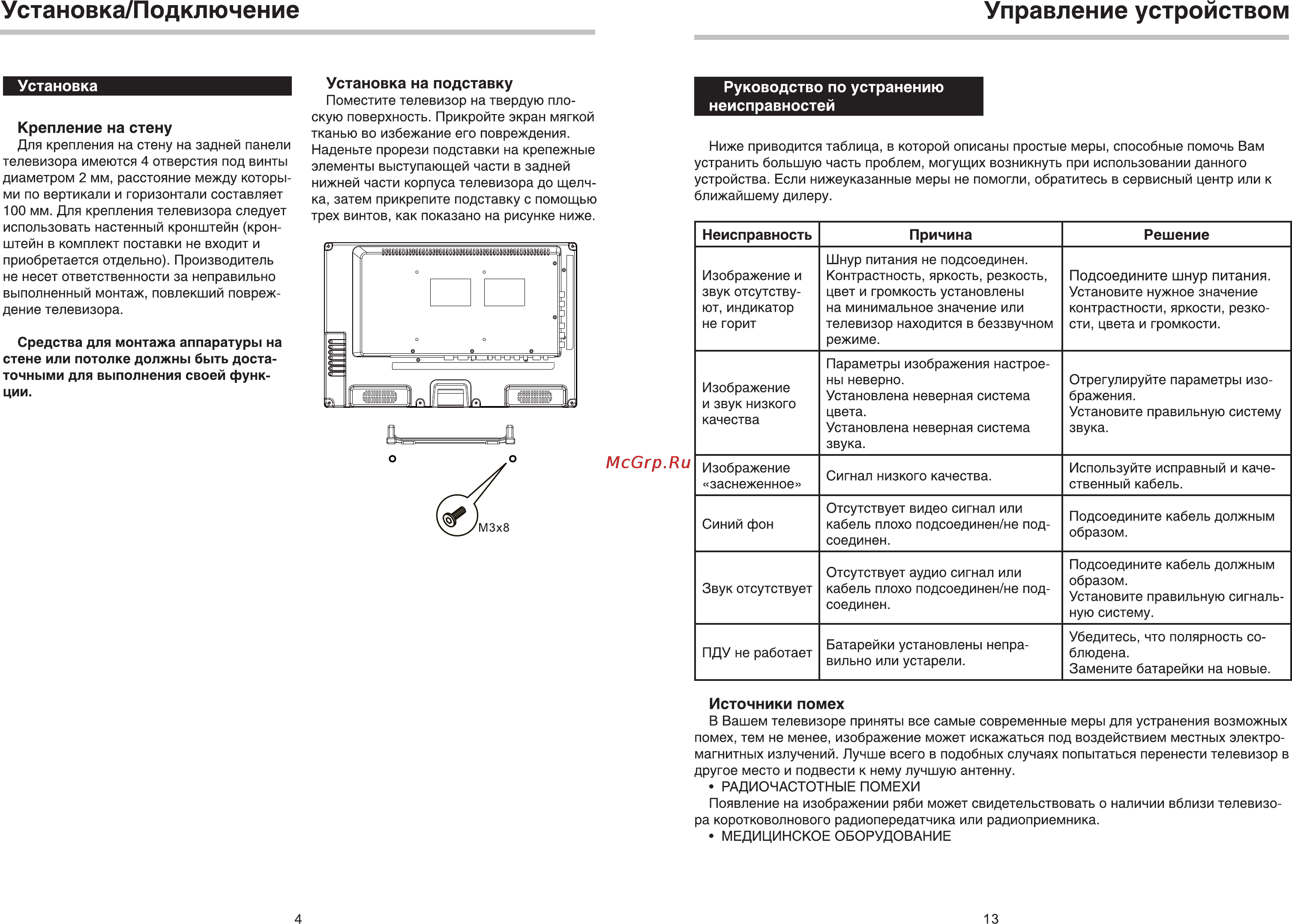 DEXP H16B3100VEA [6/10] Установка подключение управление устройством