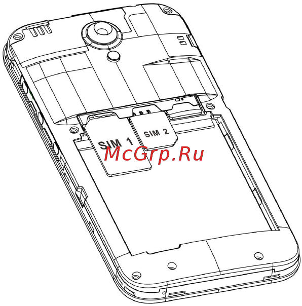 DEXP Ixion E2 4 Black [10/27] Снимите заднюю крышку устройства