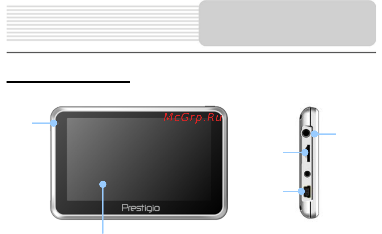 Prestigio GEOVISION 5151 [3/23] Вид спереди и сбоку