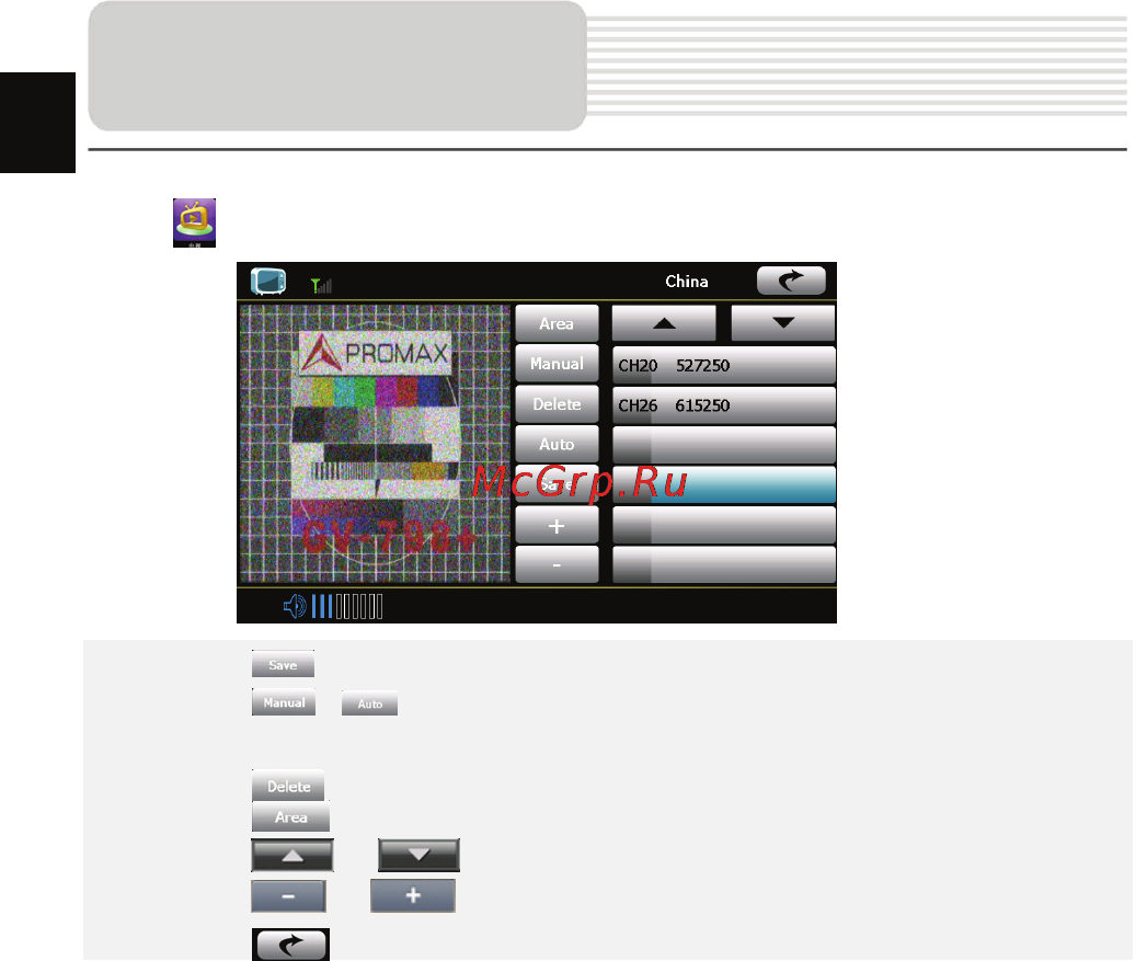Prestigio GEOVISION 5900 [10/49] Analog tv