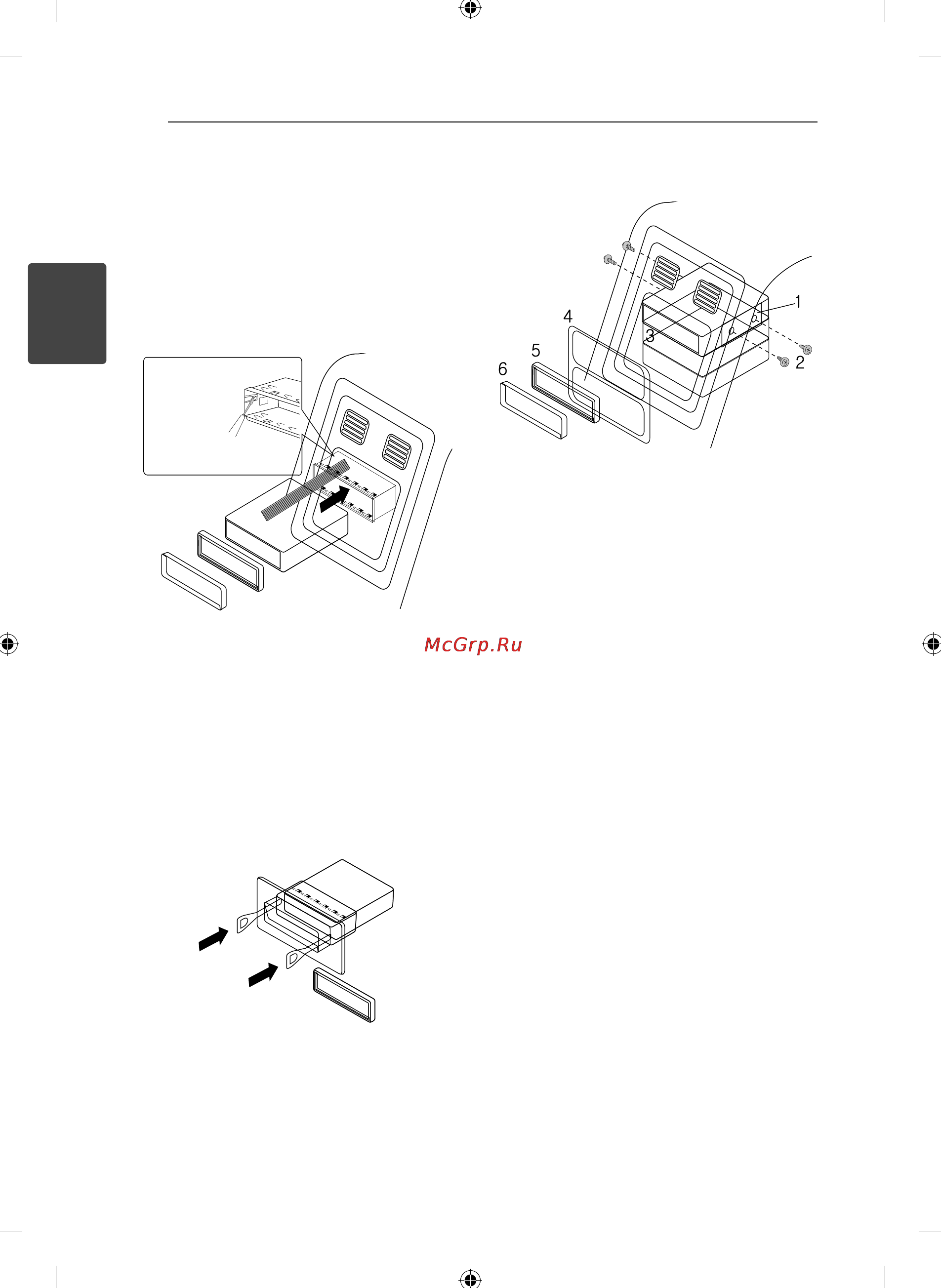 LG LCF610IR [10/24] Установка