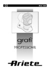 Ariete Gratì Professional Инструкция по эксплуатации
