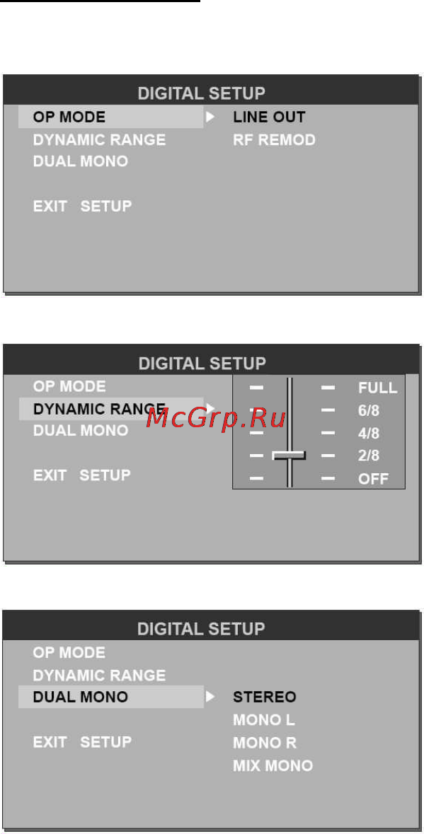 Hyundai H-CMD7078 [37/83] Digital setup