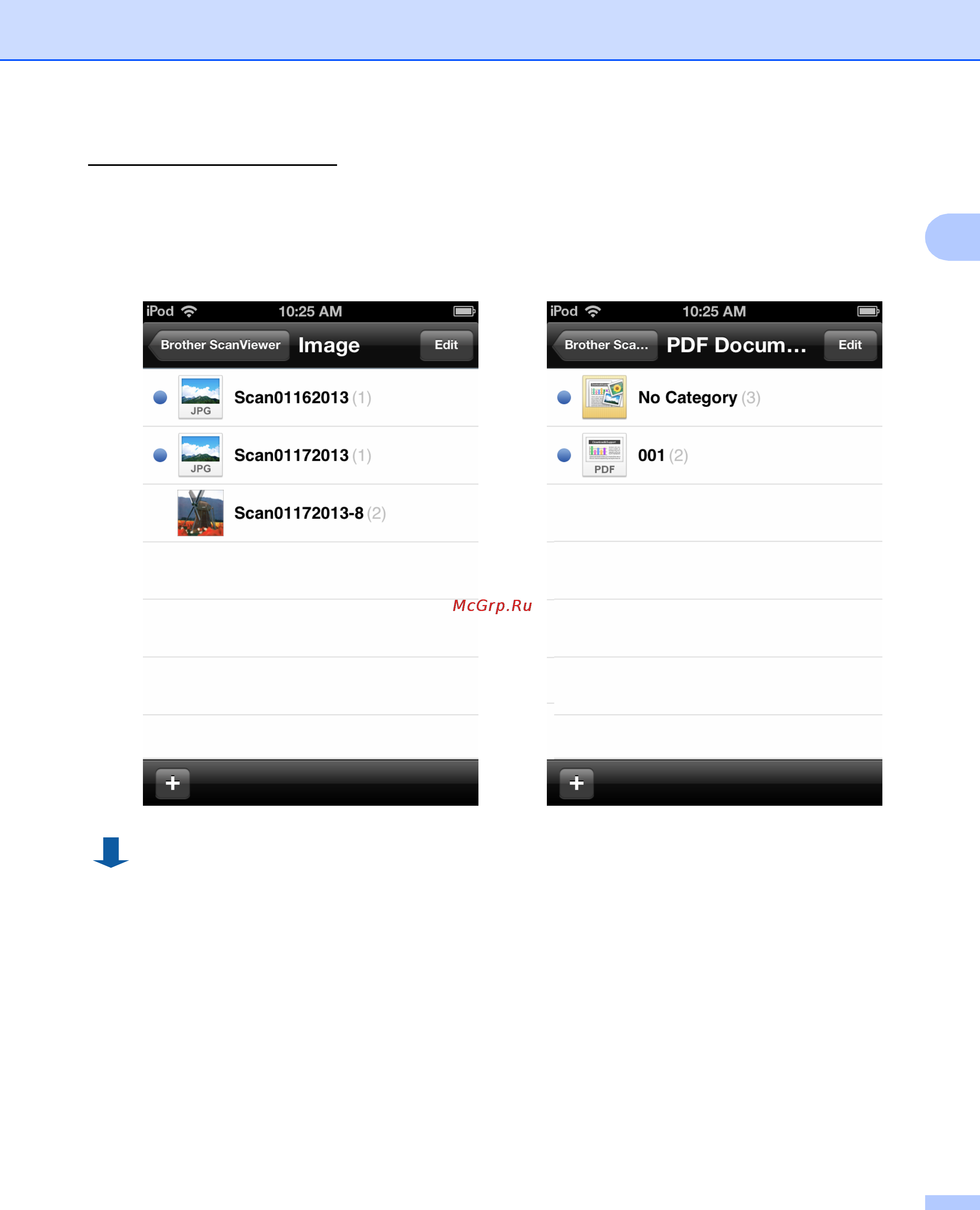 Brother DCP-7055WR Brother ScanViewer Guide for iOS OS X онлайн [7/35] 88636