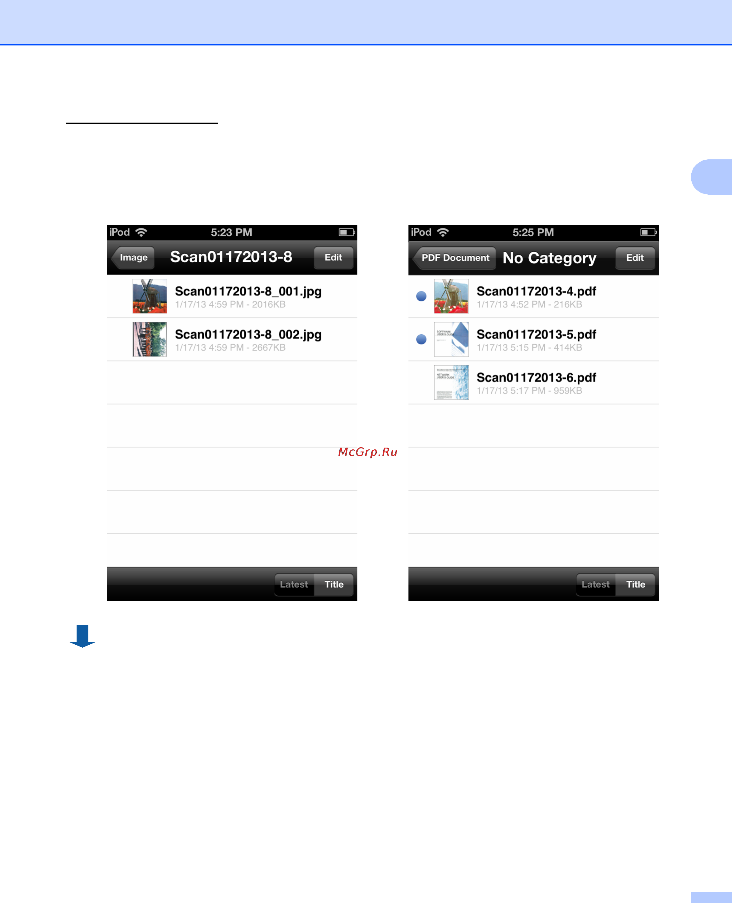 Brother DCP-7055WR Brother ScanViewer Guide for iOS OS X онлайн [8/35] 88636