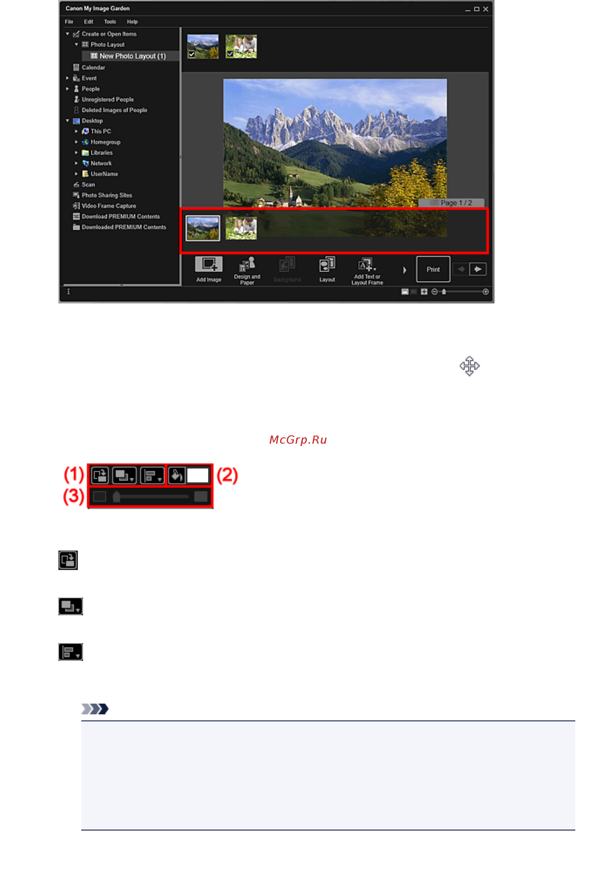 Canon Pixma MG3540 Black [146/332] Примечание