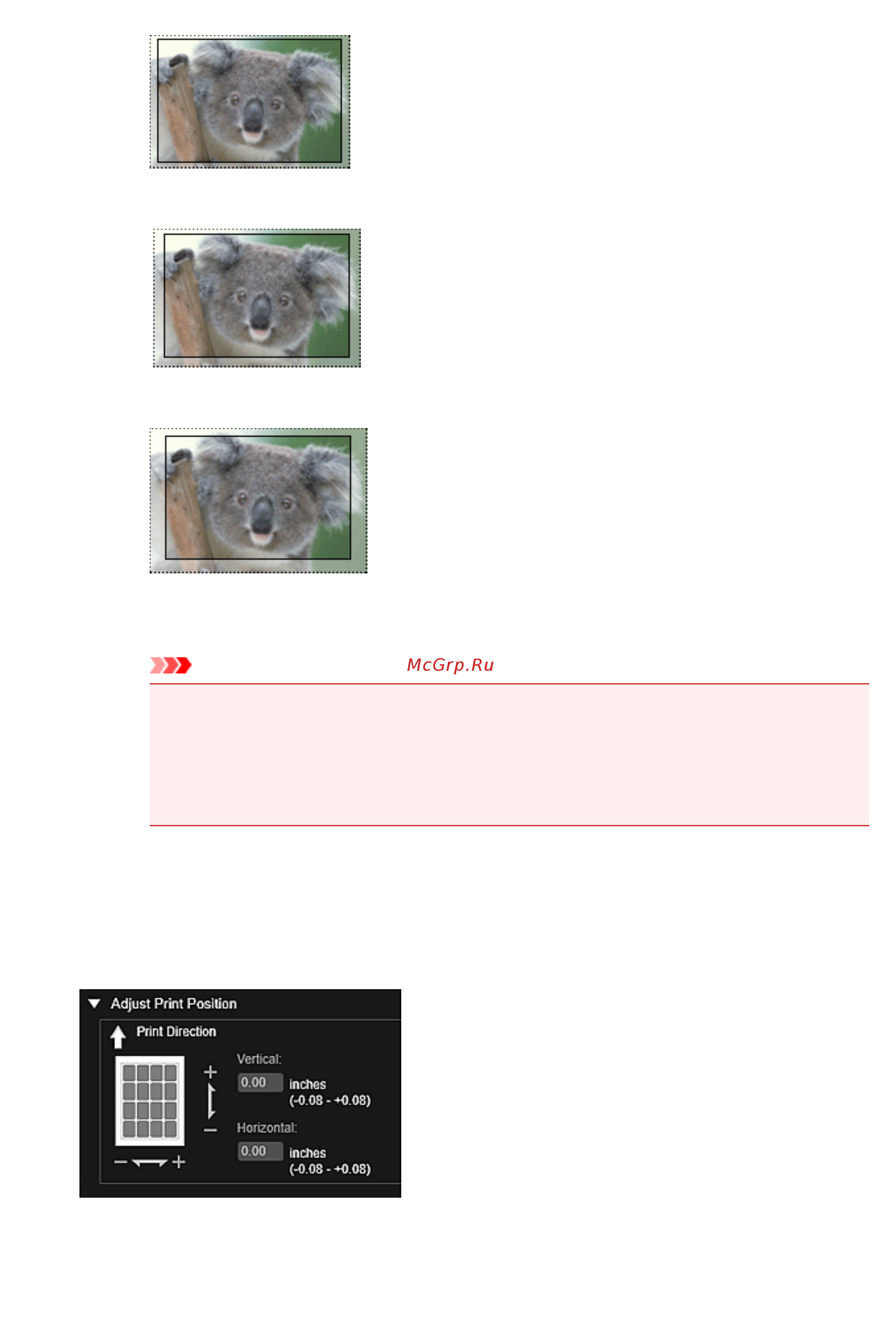 Canon Pixma MG5340 [319/332] Внимание