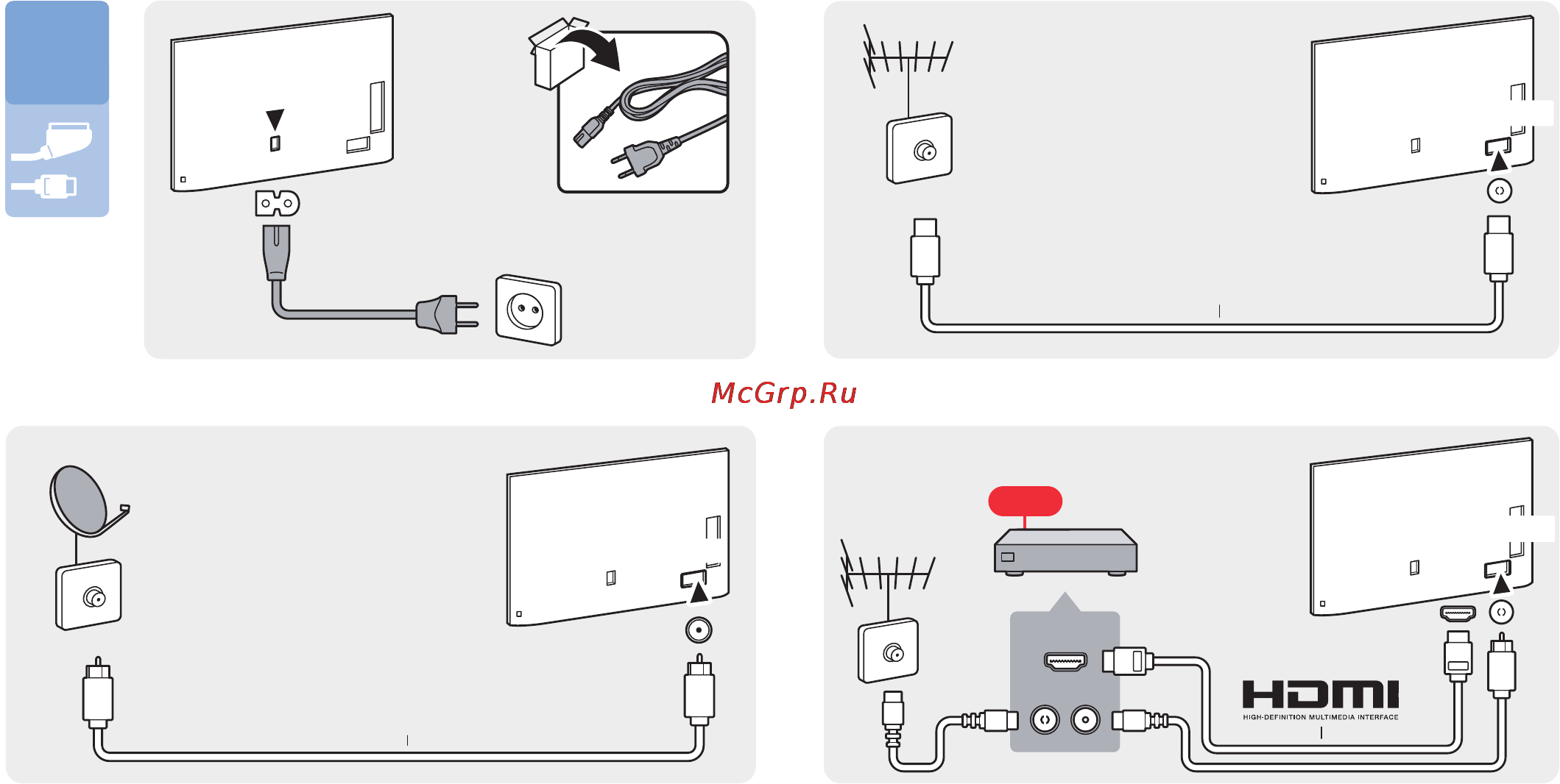 Philips 55PUS7909/60 Краткое руководство онлайн [6/12] 117532