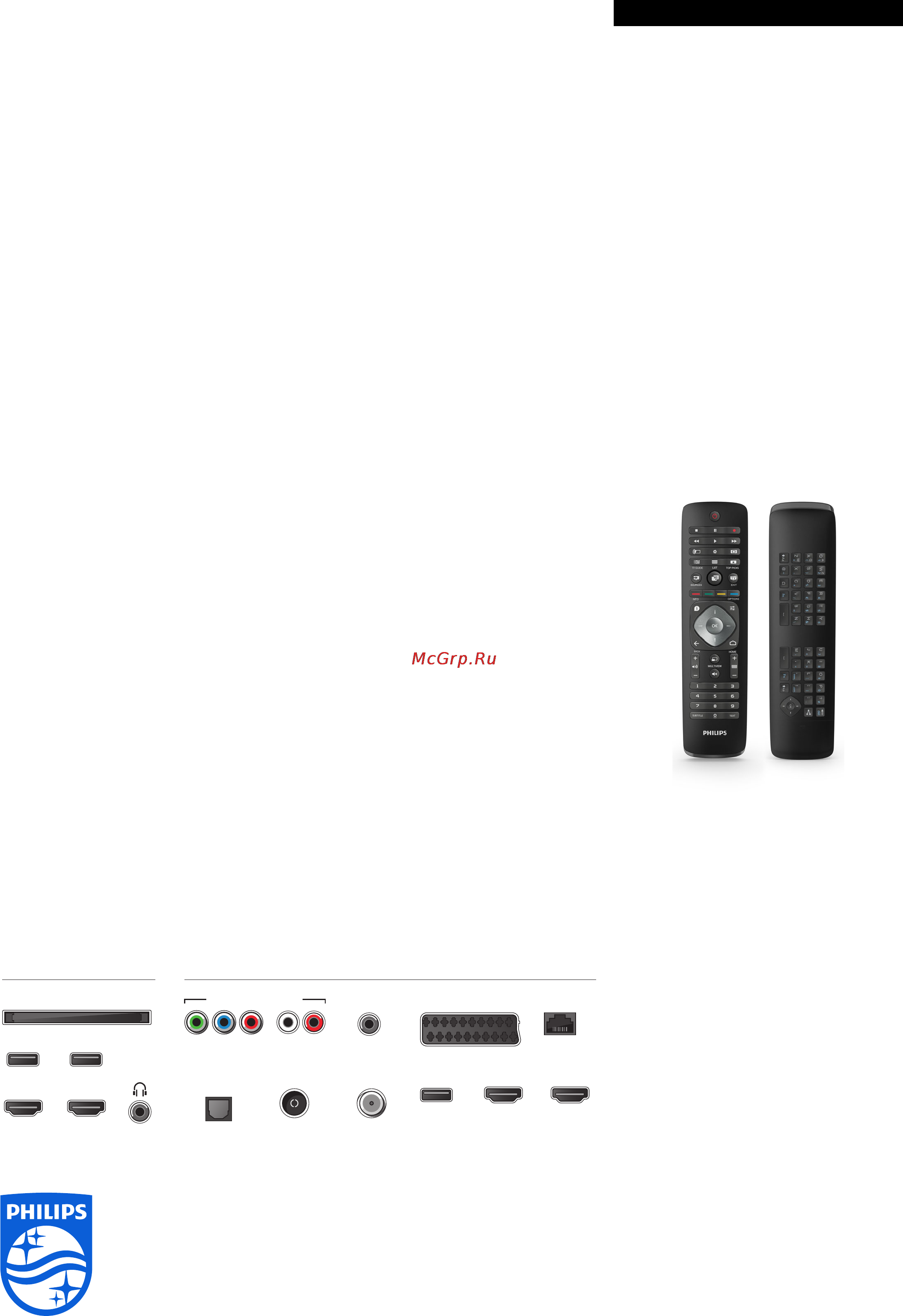 Philips 55PUS7100/60 [3/3] Connections