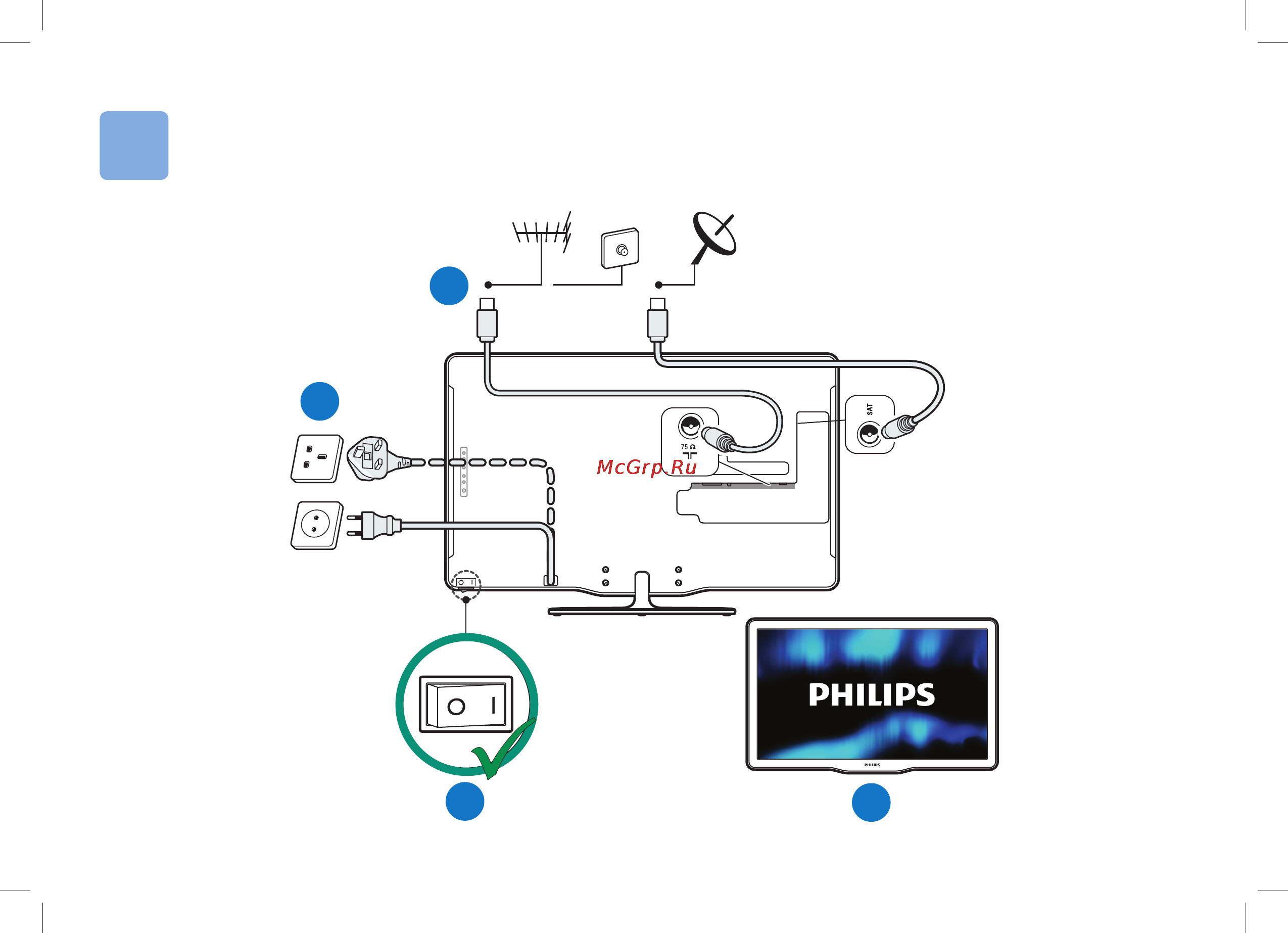 Philips 42PFL7675H/12 Краткое руководство онлайн [9/12] 117565